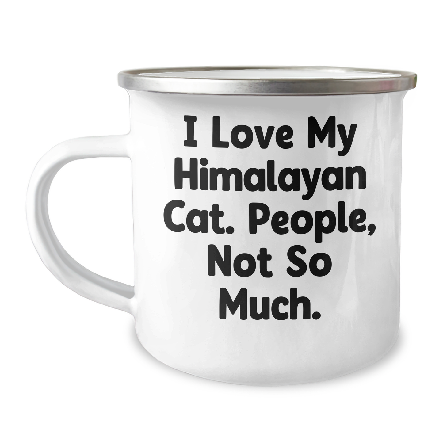 Himalayan Cat Lovers, Friends, and Family Unique Gifts from Men, Unique Graduation Gifts for Himalayan Cat Owners, Funny Camping Mug - Image 1