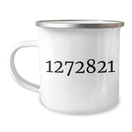 Funny Turkish Angora Cat Lover Gifts from Men to Friends - 'I Love My Turkish Angora. People, Not So Much.' Graduation Camping Mug - Image 1