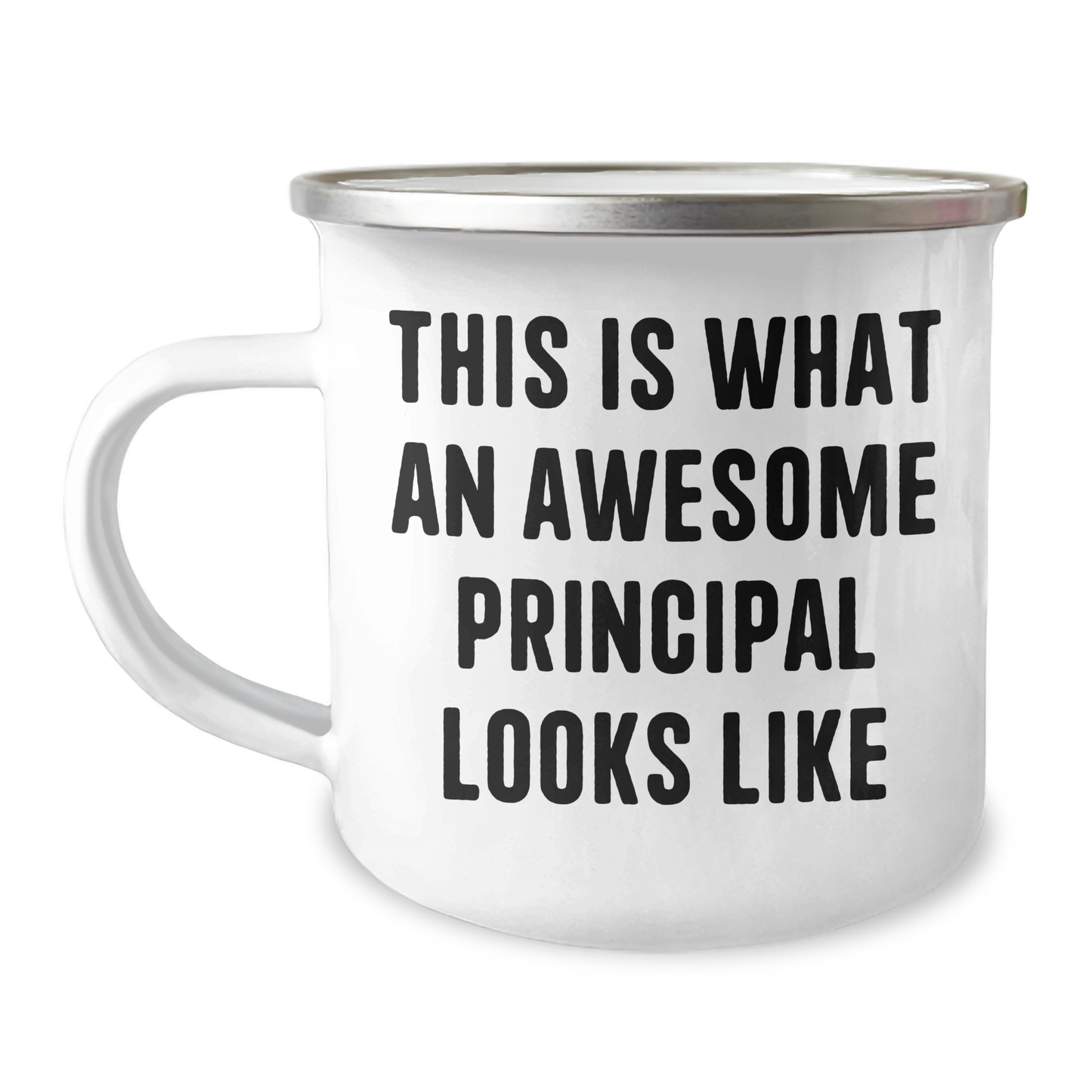 Funny Principal Gifts: Inspirational Camping Mug for Principal from Men, Gifts for Principal on Father's Day - Image 1