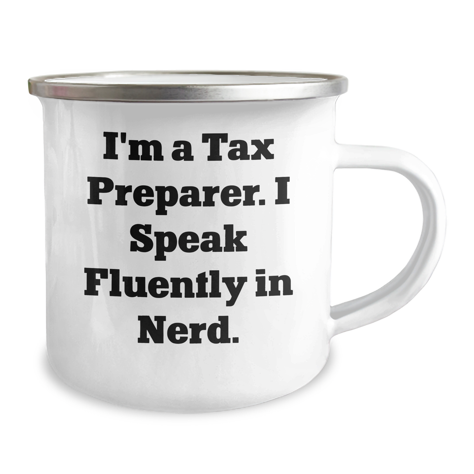 Funny Tax Preparer Gifts from Friends to Family, 'I'm A Tax Preparer. I Speak Fluently In genius.' Graduation Unique Gifts for Men and Women - Image 2