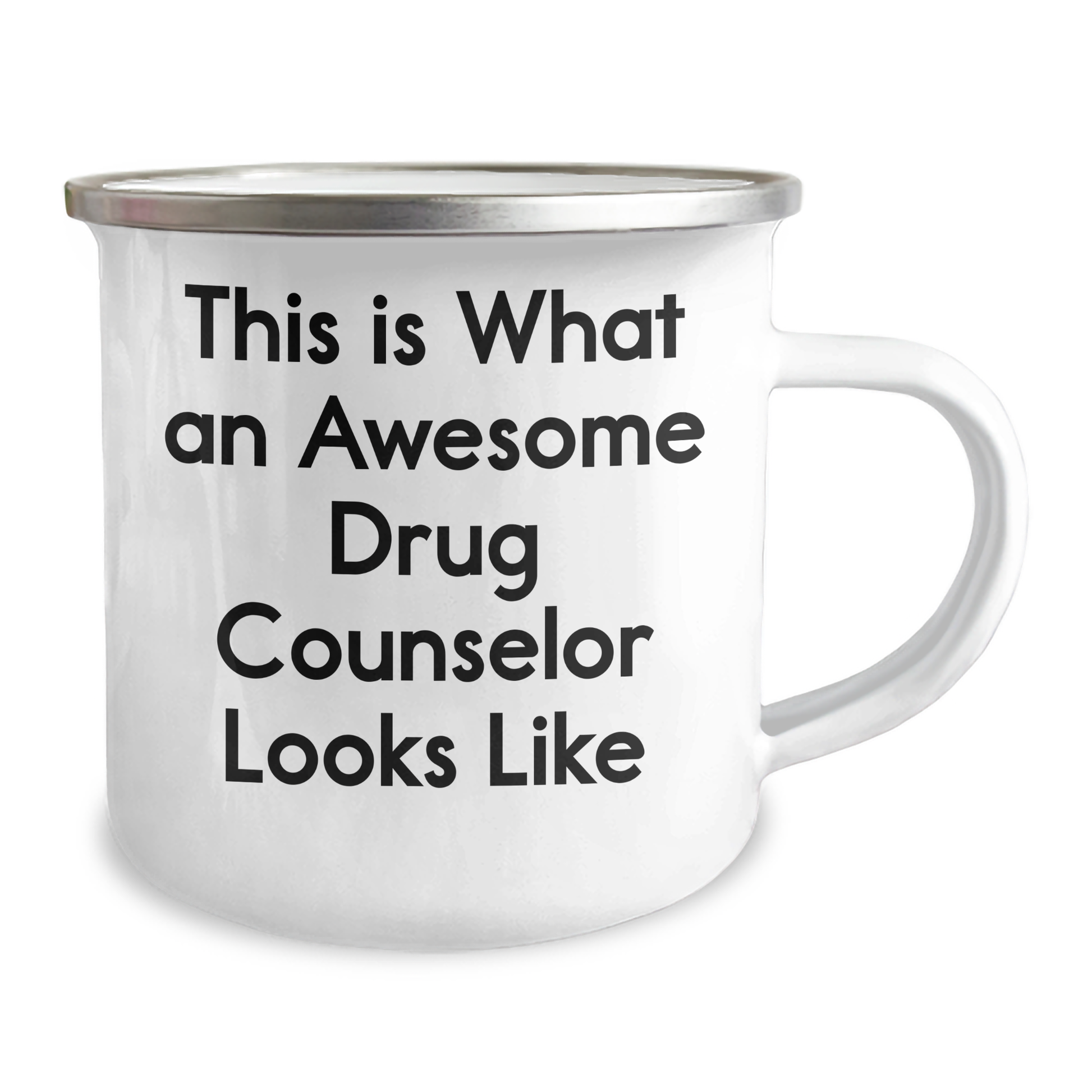 Funny Drug Counselor Gifts for Men and Women, 'This Is What An Awesome Drug Counselor Looks Like' Graduation Gifts from Family, Friends, Coworkers - Unique Camping Mug - Image 2
