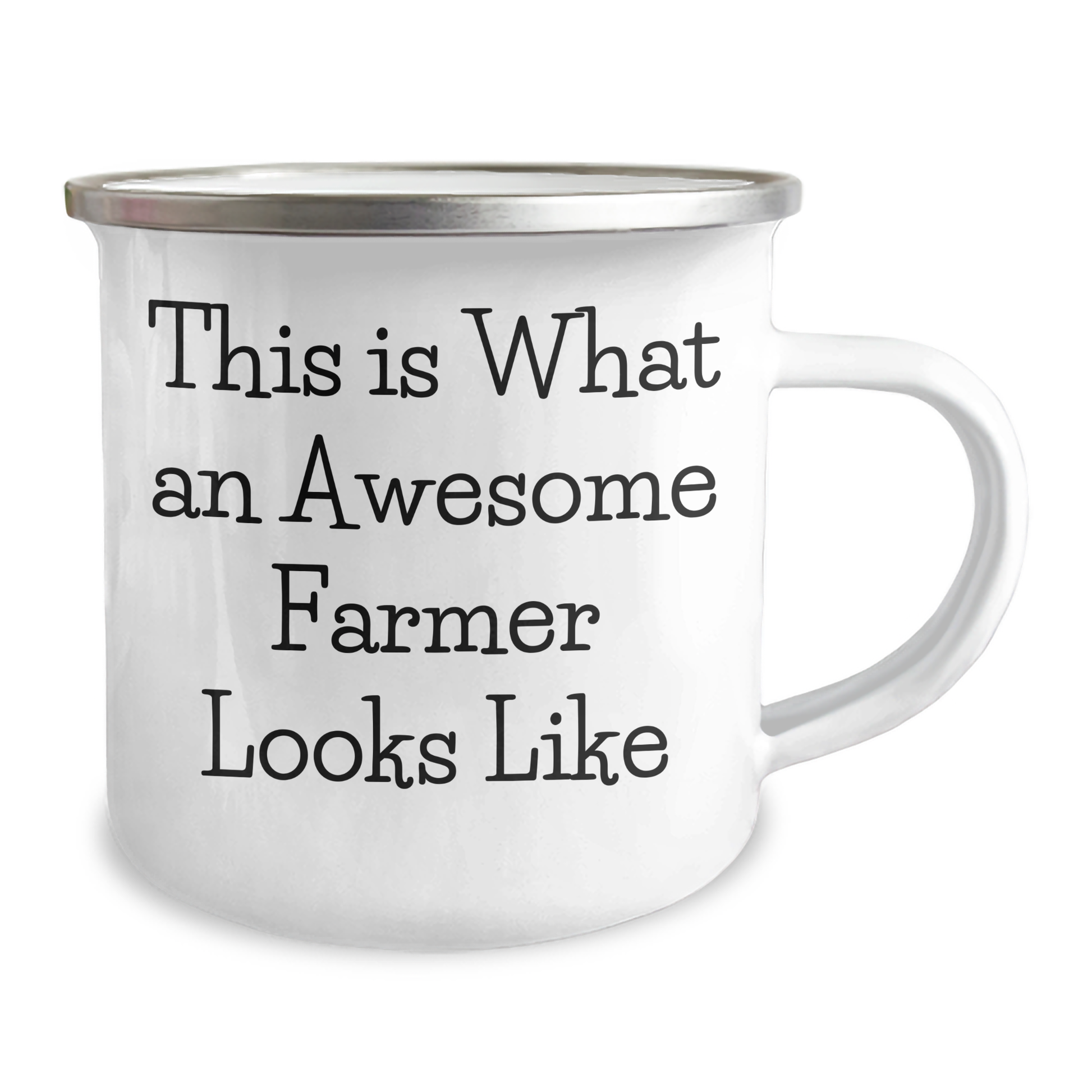 Funny Farmer Gifts for Men from Friends, Unique Camping Mugs for Graduation, 'This Is What An Awesome Farmer Looks Like' - Image 2