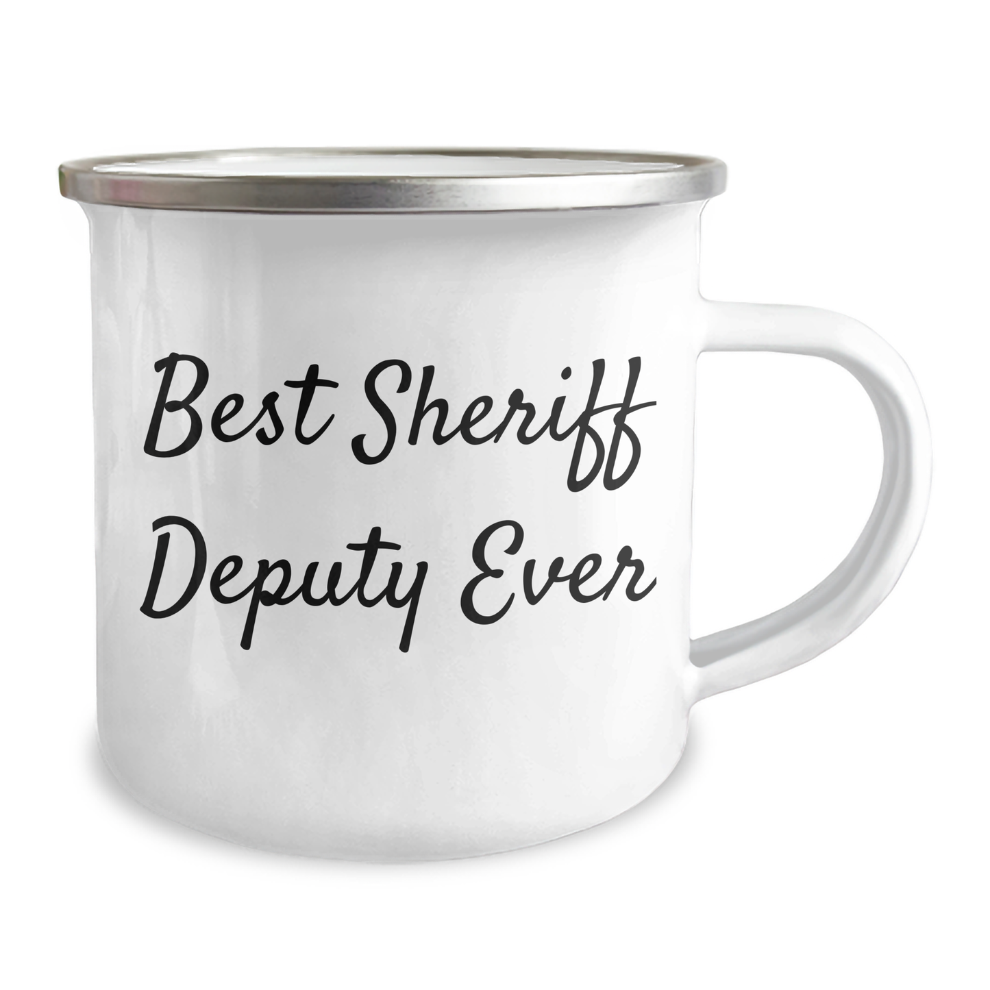 Sheriff Deputy Camping Mug, Funny Quote for Best Sheriff Deputy Ever, Father's Day Unique Gifts from Men to Sheriff Deputy - Image 2