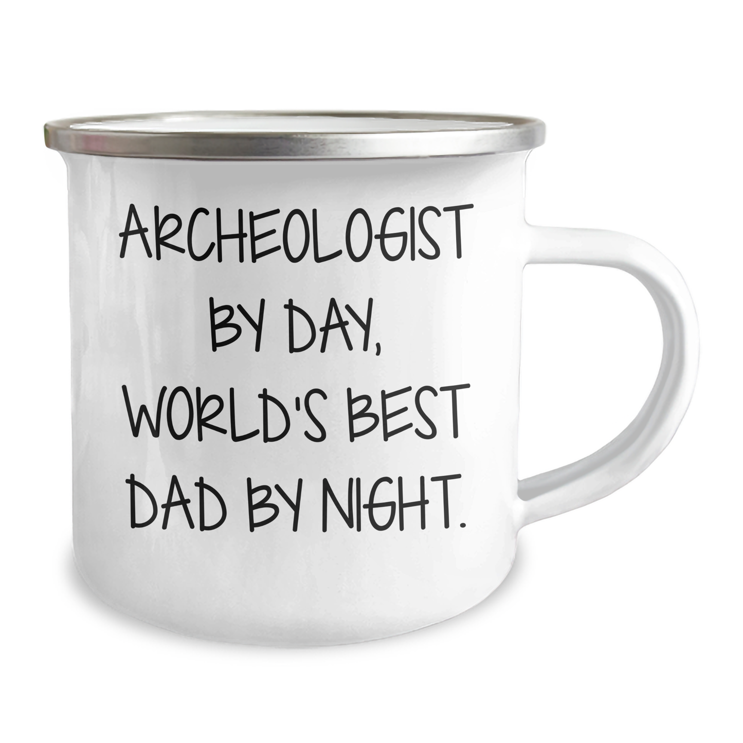 Archeologist's Adventure, Dad's Delight - Gifts from Men, Gifts for Archeologist - Funny Camping Mug for Father's Day - Image 2