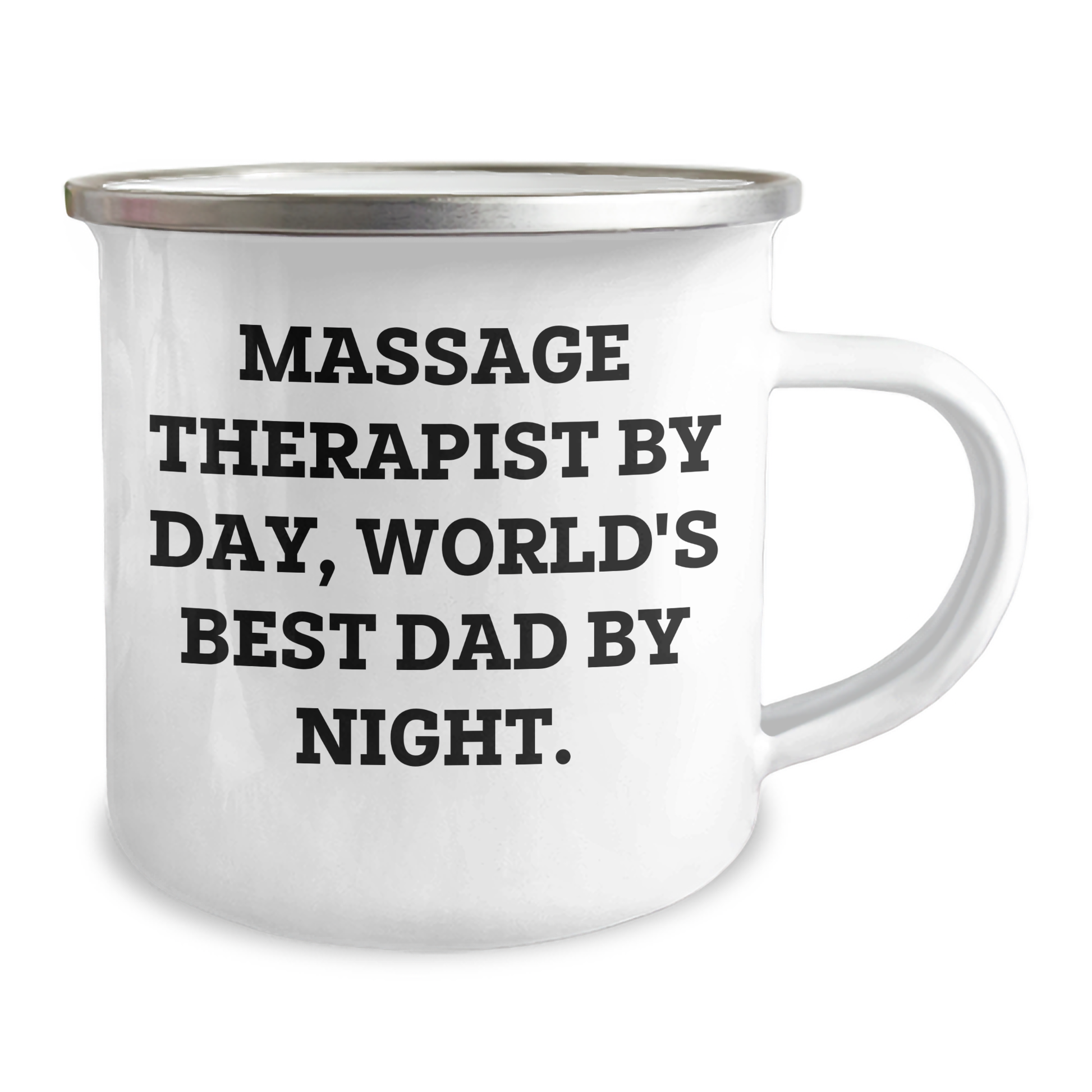 Massage Therapist Gifts, Funny Quote - Camping Mug for Dad, Father's Day Unique Gifts from Family - Image 2