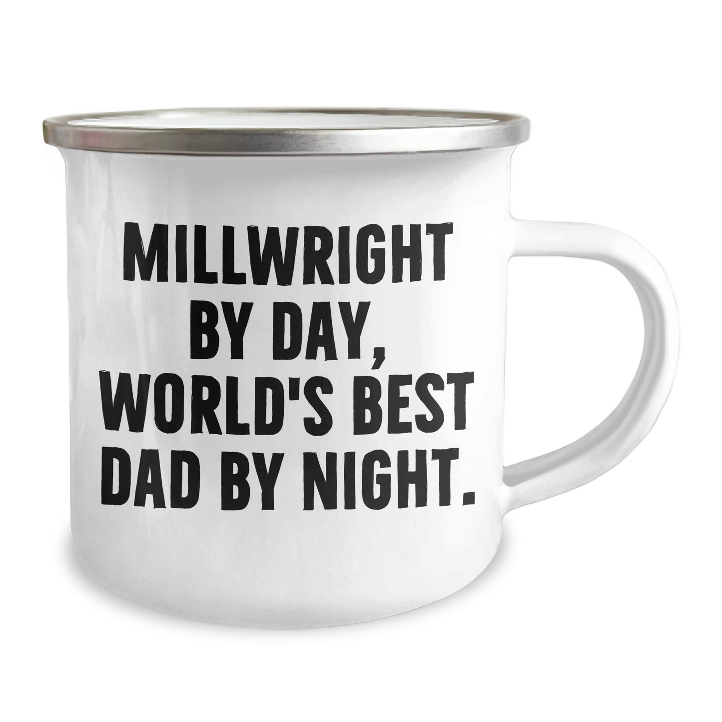 Millwright Gifts, Funny Quote, Camping Mug, Father's Day Unique Gifts from Family - Image 2