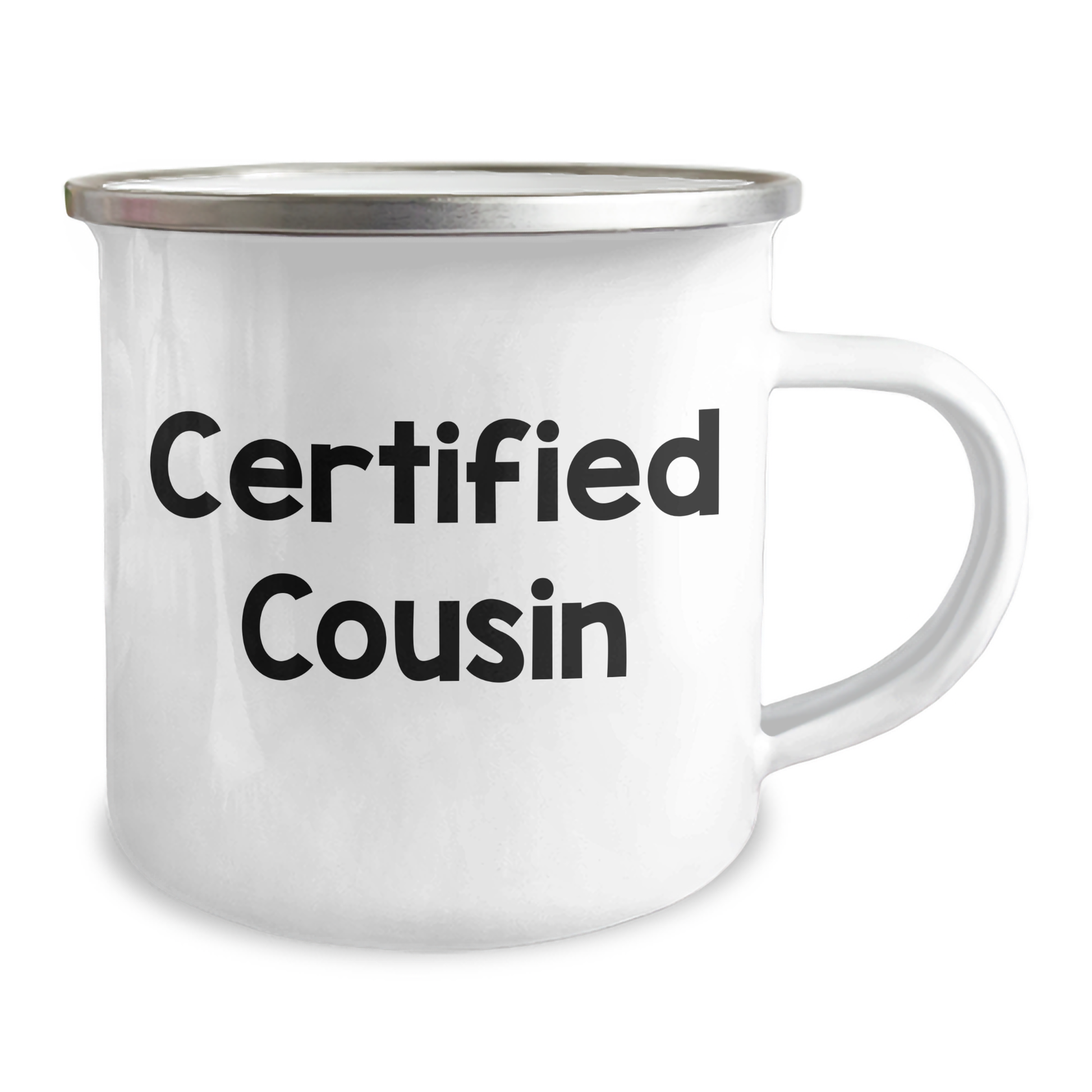 Cousin Camping Mug, Funny Quote Certified Cousin Gifts from Family for Father's Day - Image 2