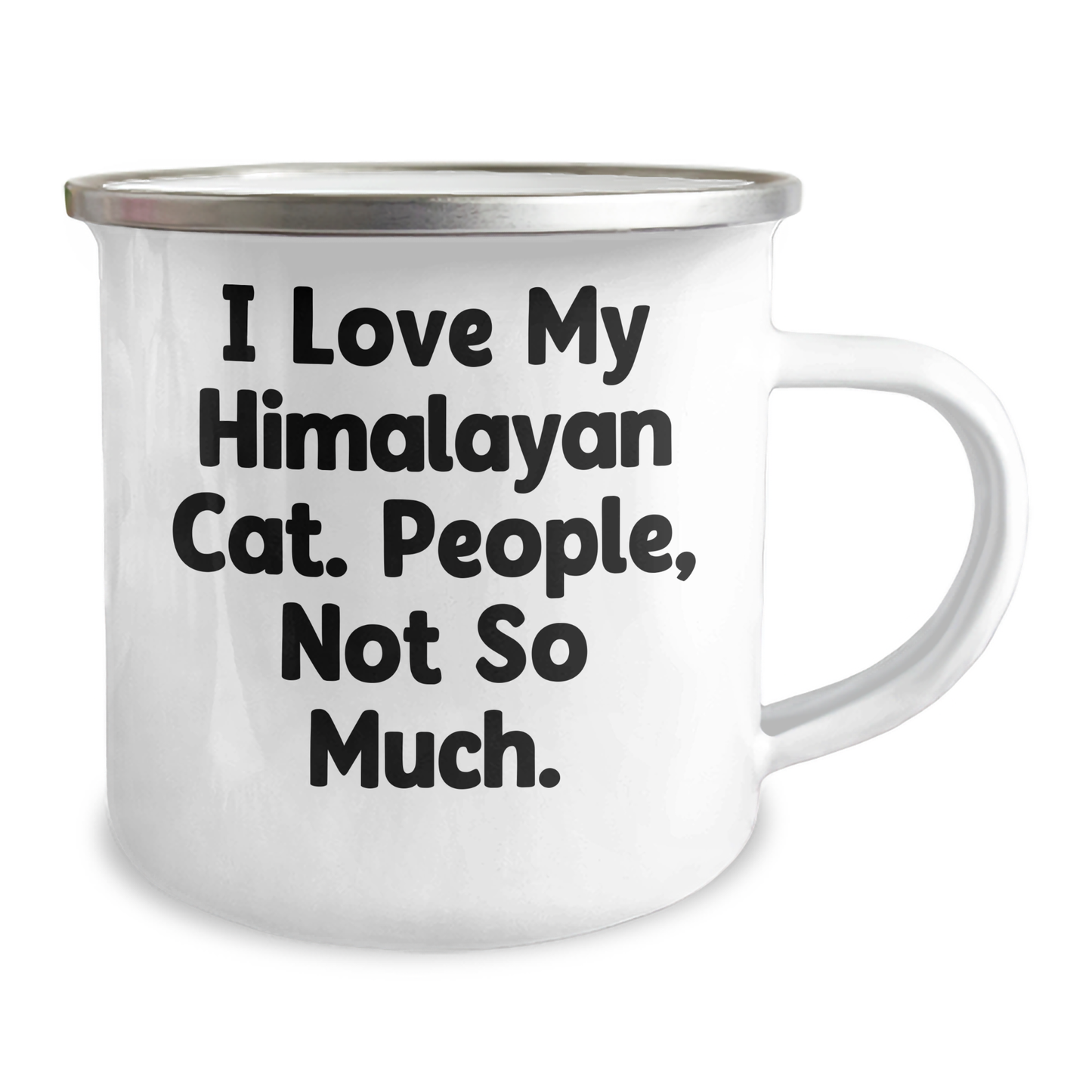 Himalayan Cat Lovers, Friends, and Family Unique Gifts from Men, Unique Graduation Gifts for Himalayan Cat Owners, Funny Camping Mug - Image 2