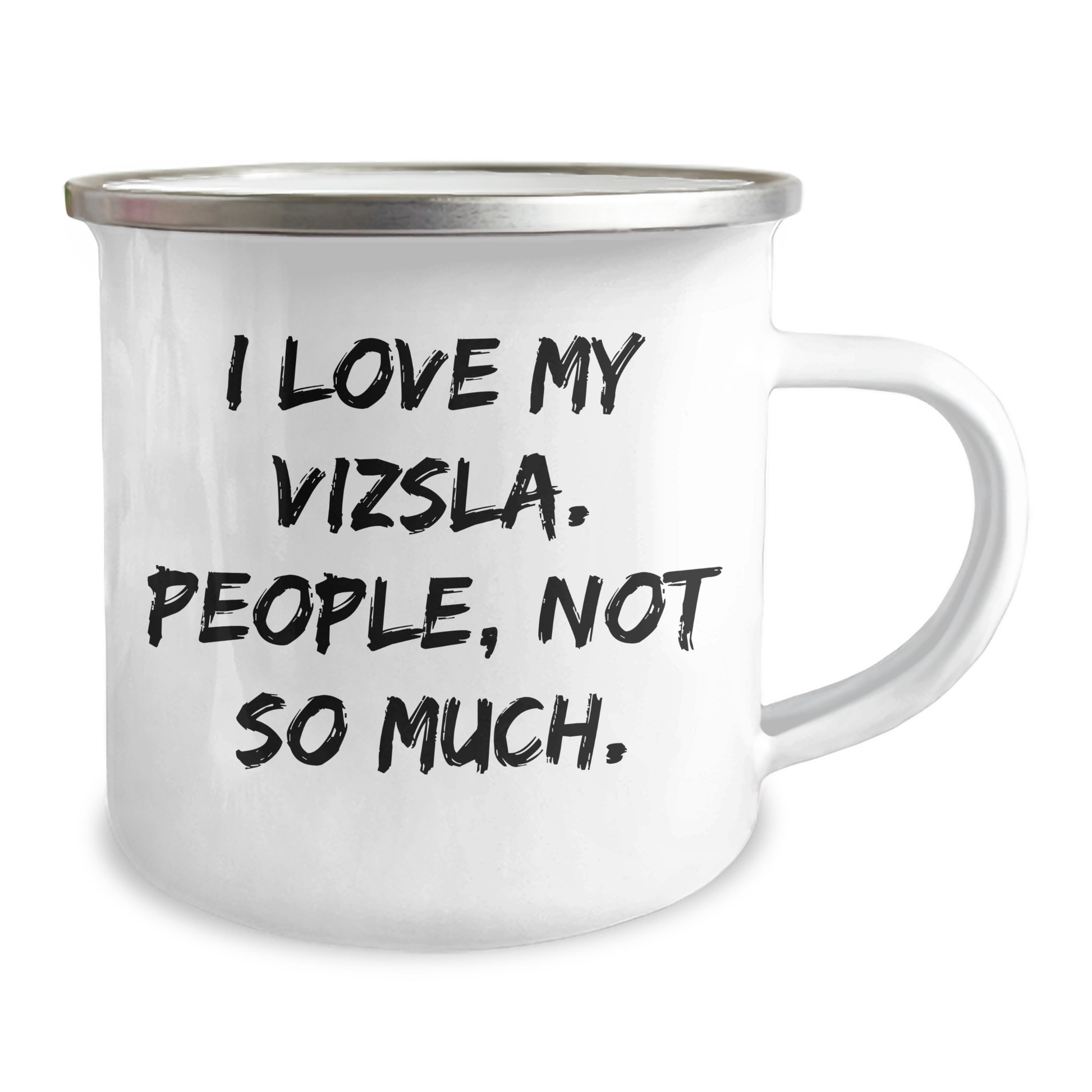 Funny Vizsla Dog Lover Gifts from Friends to Vizsla Dog Owners, Camping Mug for Graduation Unique Gifts - Image 2
