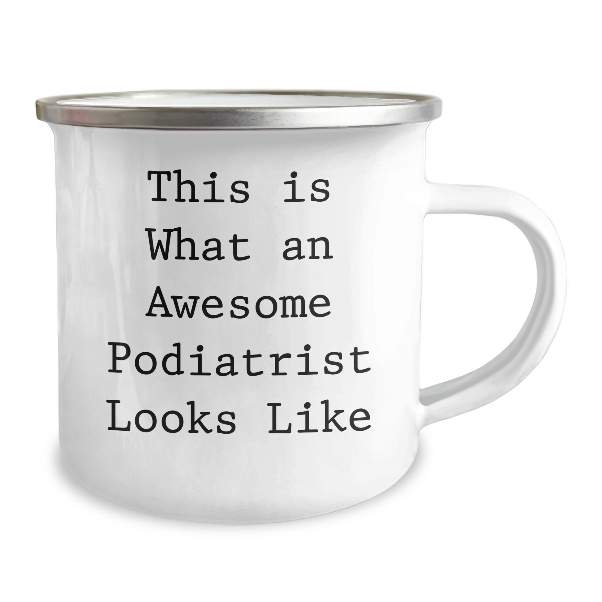 Funny Podiatrist Gifts from Men - This Is What An Awesome Podiatrist Looks Like - Camping Mug for Father's Day - Image 2
