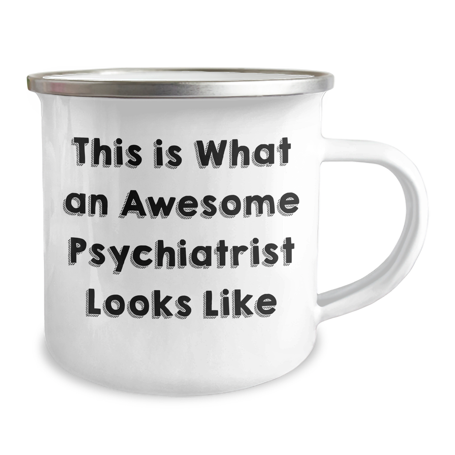 Psychiatrist Gifts, This Is What An Awesome Psychiatrist Looks Like, Funny Camping Mug for Father's Day, Gifts from Family, Unique Gifts for Psychiatrist - Image 2