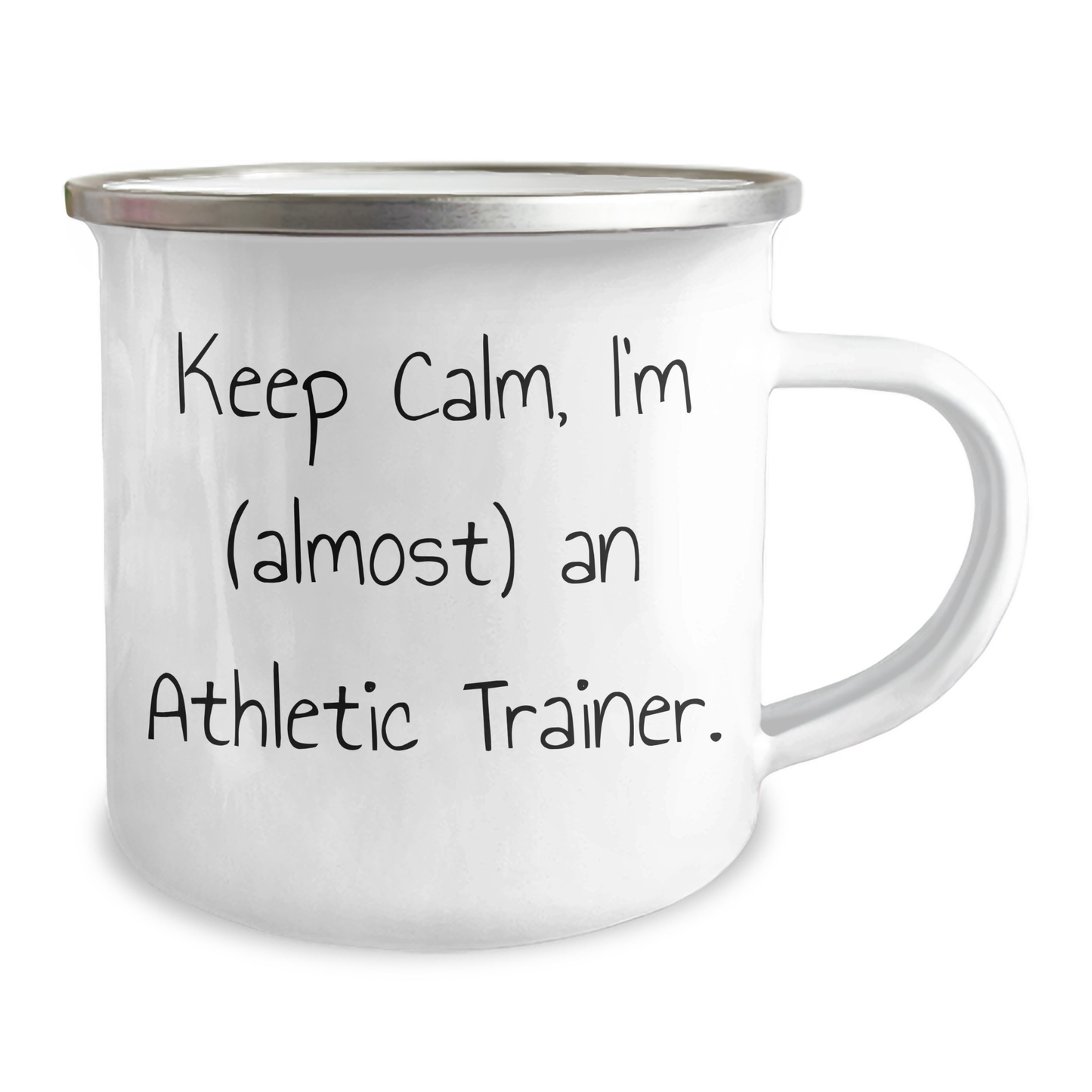Funny Athletic Trainer Gifts from Friends, Unique Camping Mug for Almost An Athletic Trainer Graduation - Image 2
