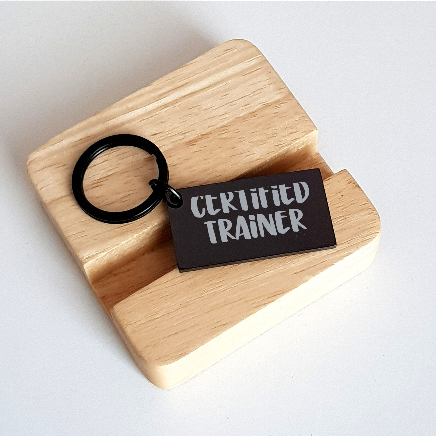 Trainer Gifts Funny Quote Keychain, Gifts from Men, Gifts for Trainer Dad, Unique Father's Day Unique Gifts - Image 2