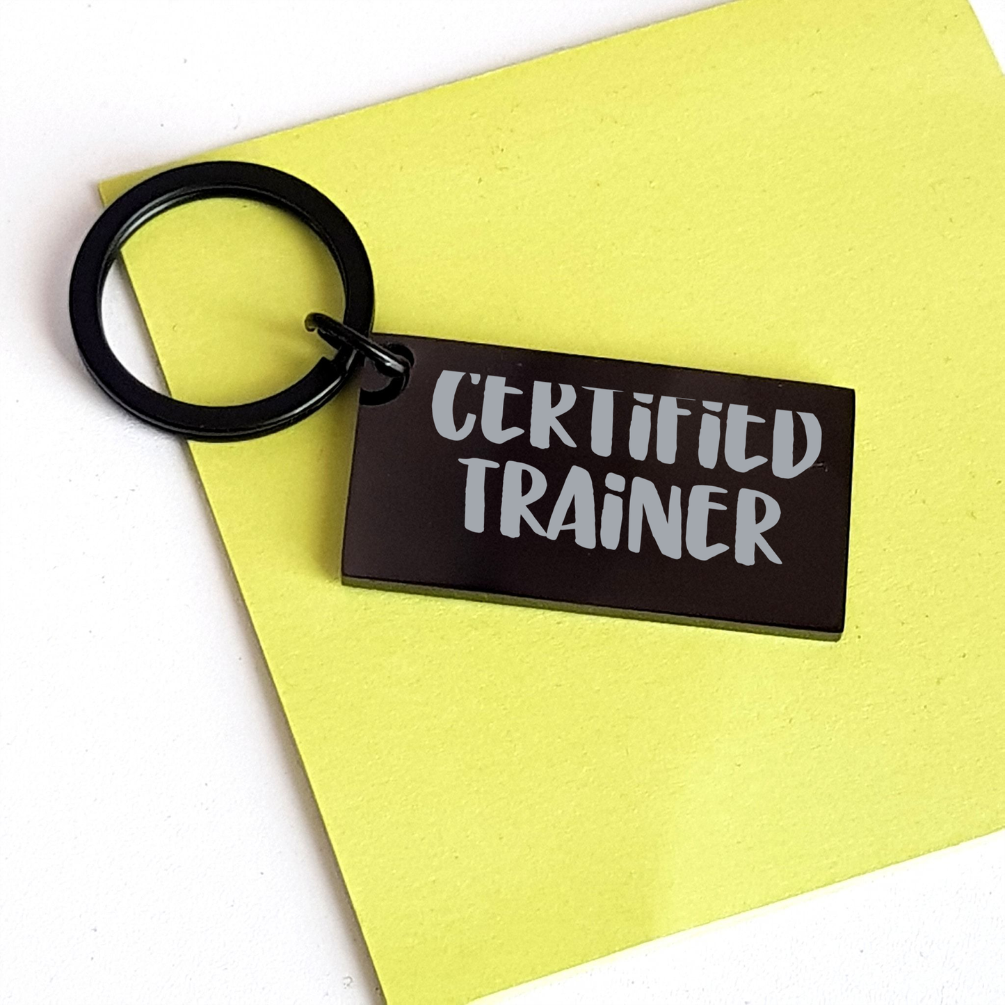 Trainer Gifts Funny Quote Keychain, Gifts from Men, Gifts for Trainer Dad, Unique Father's Day Unique Gifts - Image 3