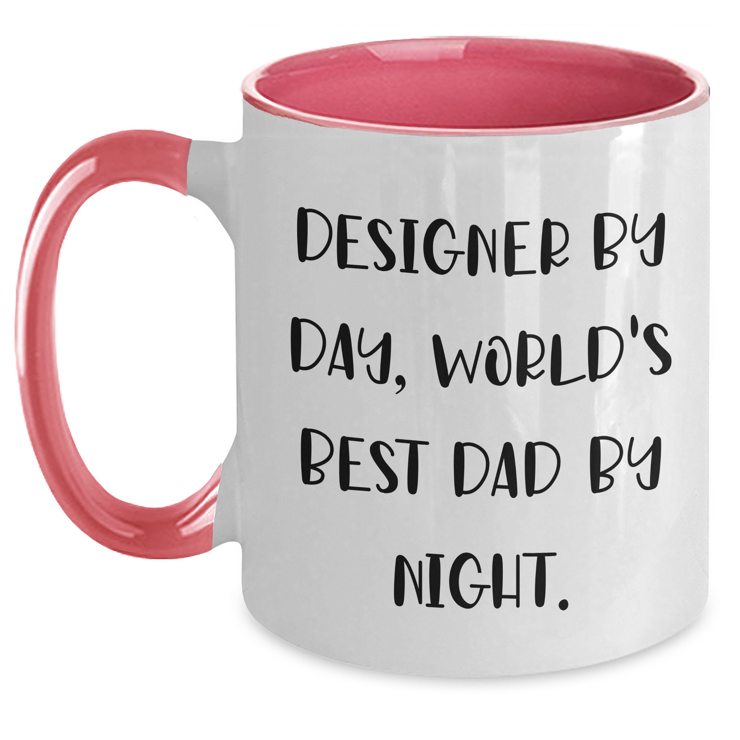Designer Gifts By Day, Funny Two Tone Coffee Mug By Night - Gifts from Friends for Designer - Main