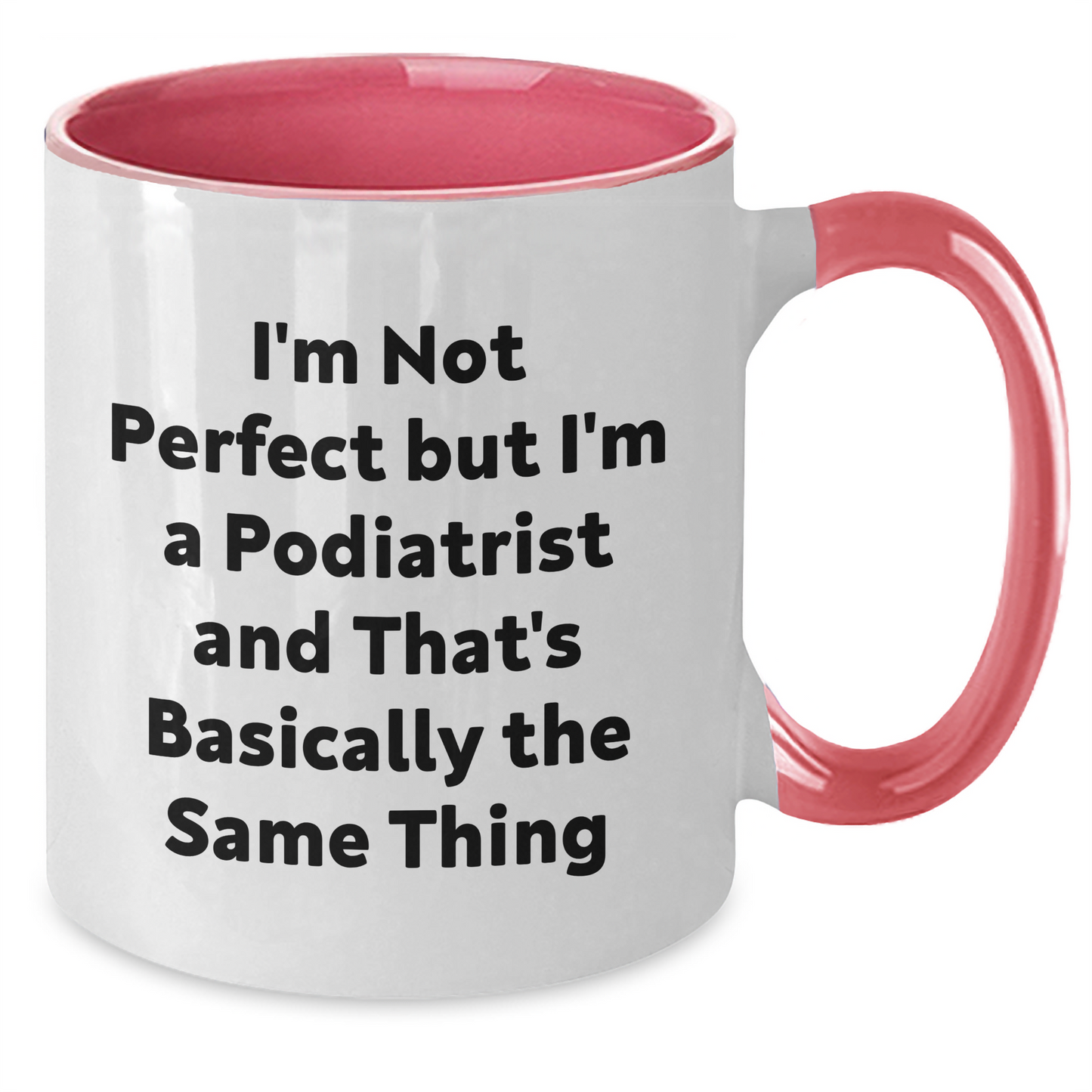 Funny Podiatrist Gifts from Friends, Gifts for Podiatrist Graduation, Unique Two Tone Coffee Mug - Additional