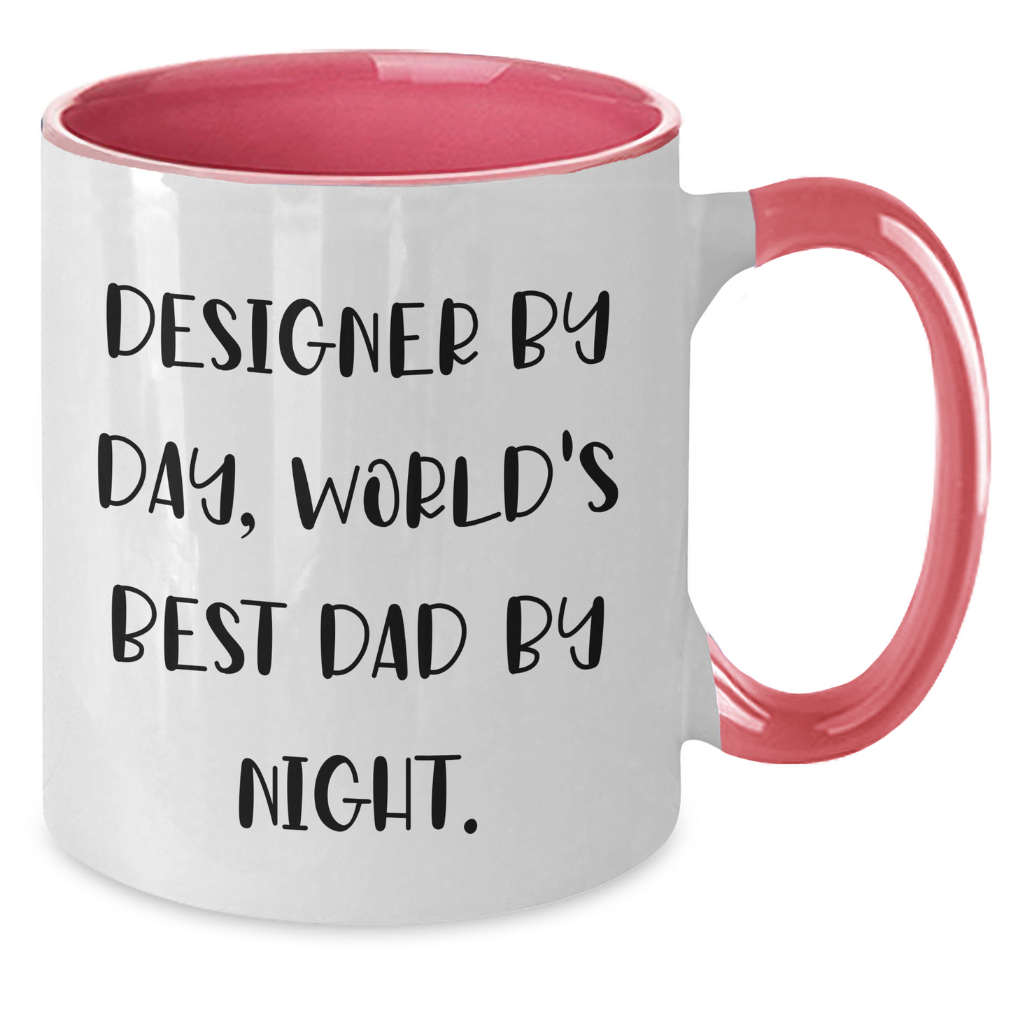 Designer Gifts By Day, Funny Two Tone Coffee Mug By Night - Gifts from Friends for Designer - Additional