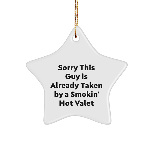 Valet's Star Ornament Gifts from Friends for Christmas - Image 1