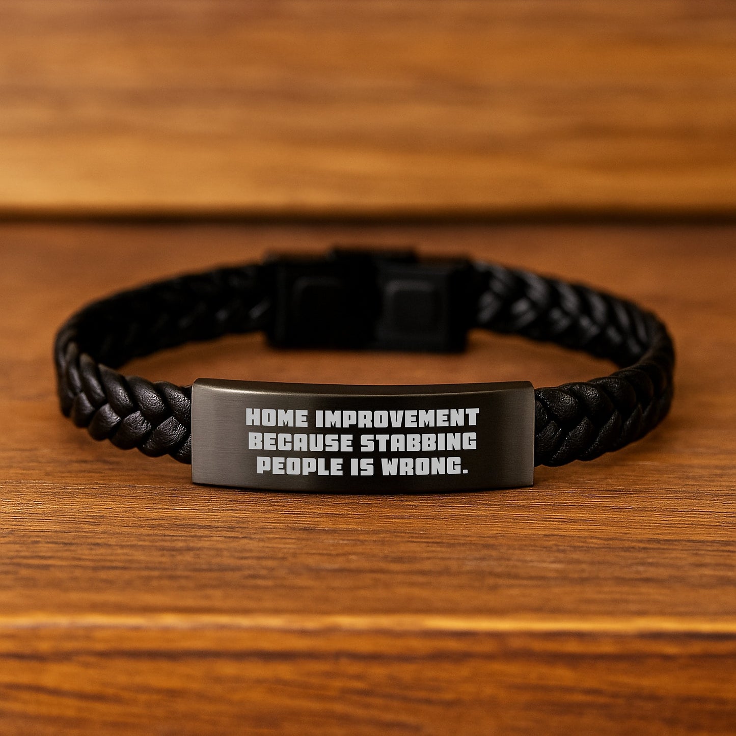 Home Improvement Gifts for Men, Funny Interlaced Leather Bracelet, Gifts from Friends, Graduation Unique Gifts for Home Improvement Enthusiasts - Image 2