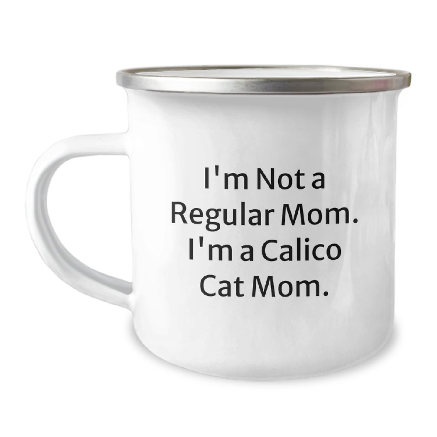 Funny Calico Cat Mom Gifts from Mom to Calico Cat Lovers - Camping Mug for Graduation Unique Gifts - Image 1
