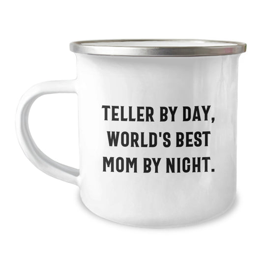 Teller Gifts from Men to Teller - Funny Camping Mug for Graduation Unique Gifts - Image 1