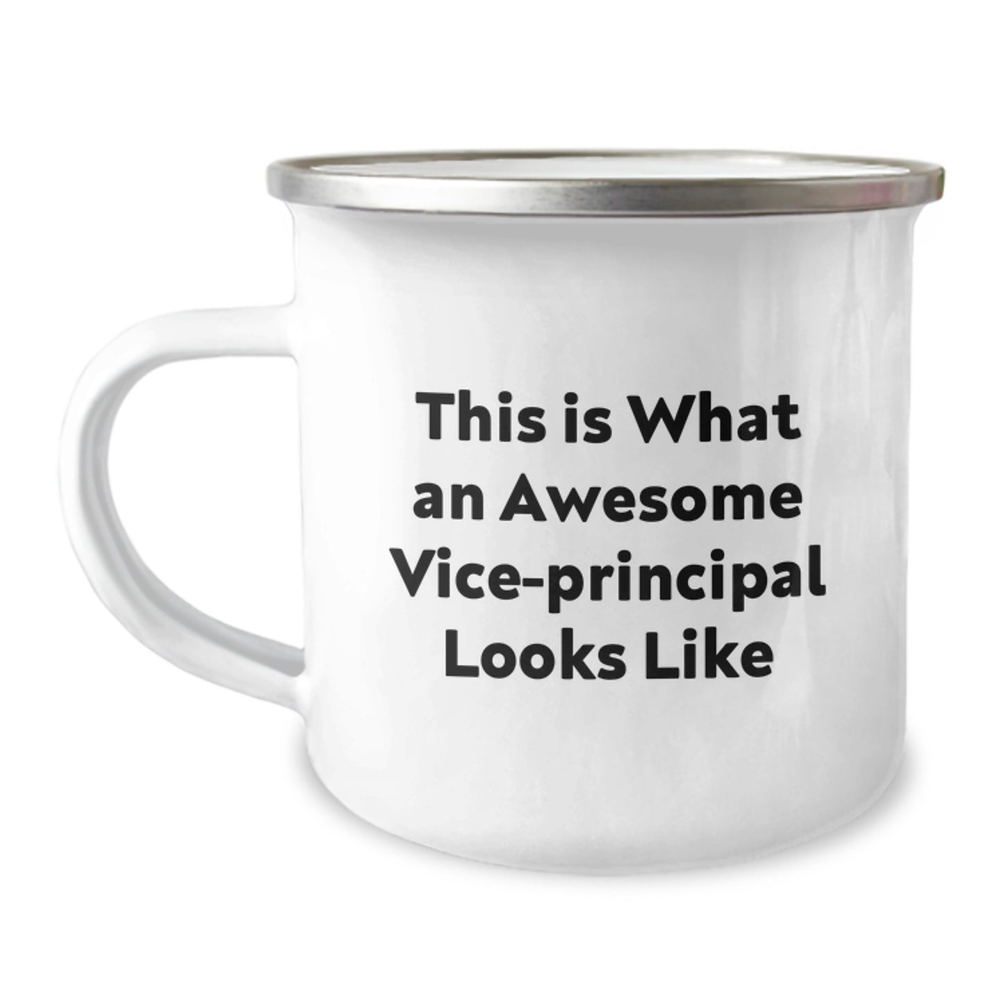 Funny Vice-Principal Gifts, Inspirational Quote Camping Mug for Graduation, Gifts from Friends, Perfect Vice-Principal Appreciation Gifts for Men or Women - Image 1