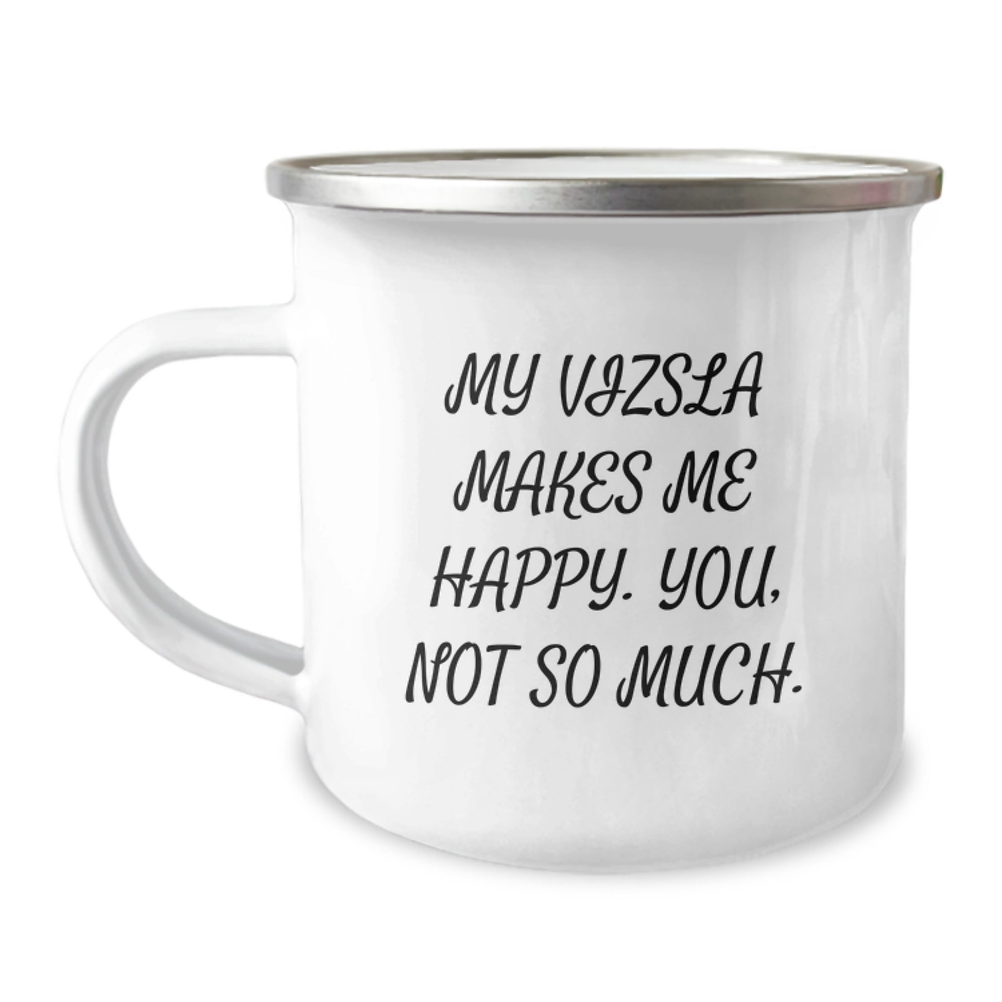 Vizsla Dog Lovers Funny Camping Mug Gifts from Friends Family for Birthday - Image 1