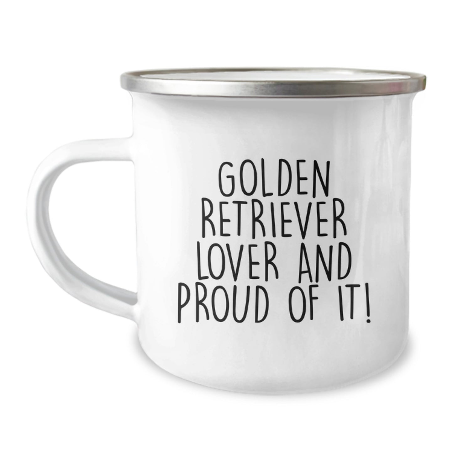 Golden Retriever Dog Lovers Gifts from Friends to Family - Funny Camping Mug for Birthday - Image 1