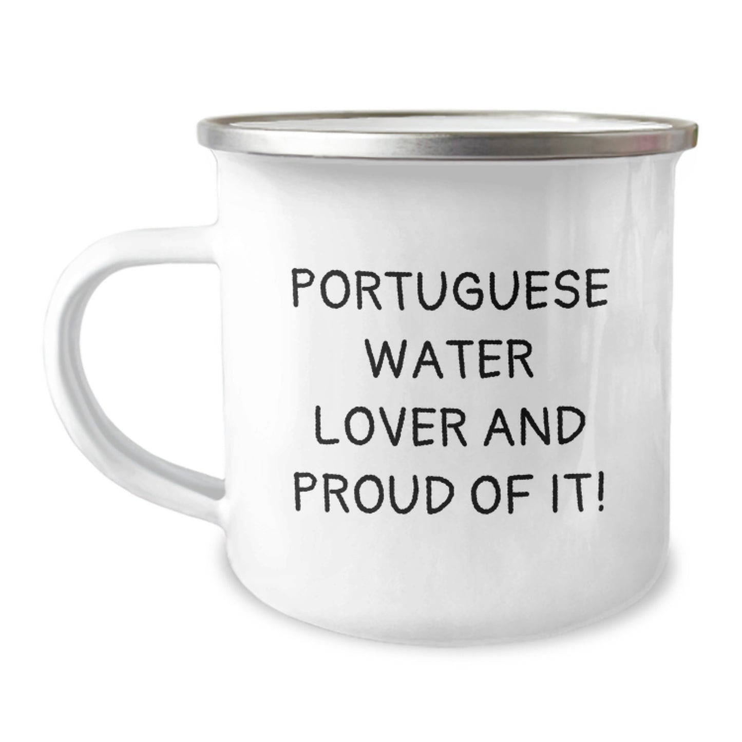 Portuguese Water Dog Lovers Gifts - Funny Camping Mug From Friends for Portuguese Water Dog Birthday Unique Gifts - Image 1
