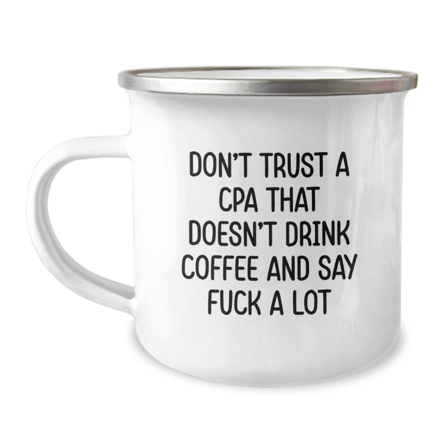 Funny CPA Camping Mug Gifts for Men from Friends on Birthday - Image 1