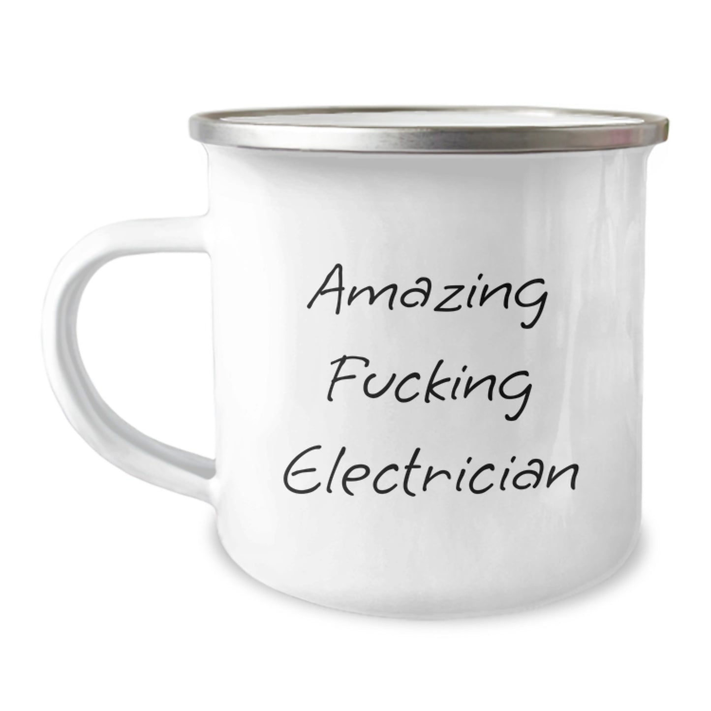 Funny Electrician Gifts from Friends - Amazing Camping Mug for Graduation, Electrician Lover, Men, Women, Coworkers, Family - Image 1