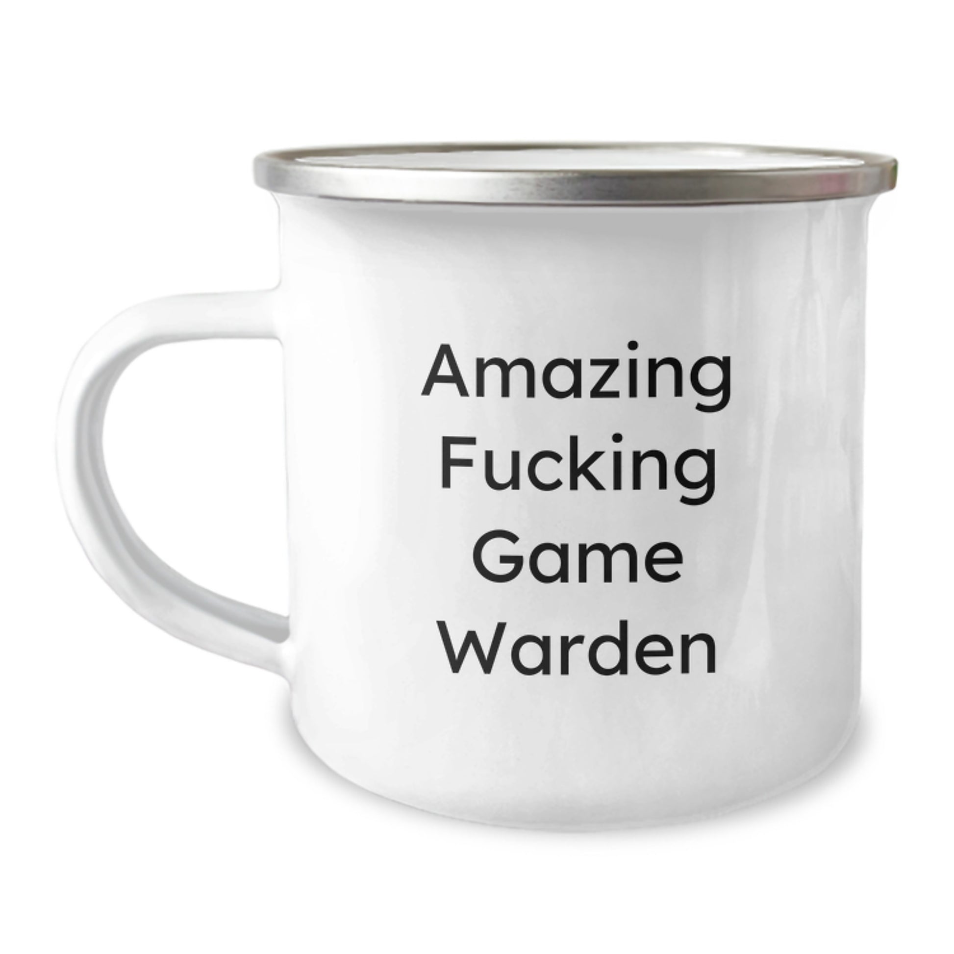 Funny Game Warden Graduation Gifts from Men to Friends - Camping Mug with Amazing Quote, Unique and Humorous Gift for Game Wardens, Hunters, and Outdoor Enthusiasts - Image 1
