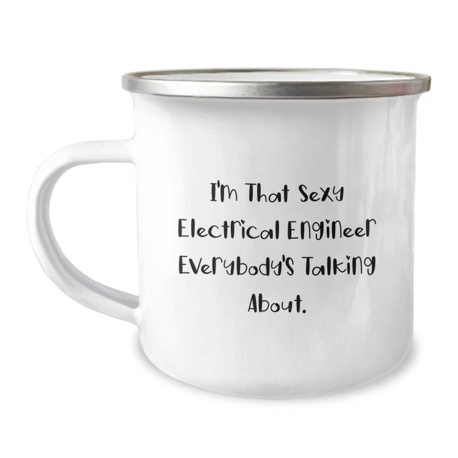 Electrical Engineer Gifts from Friends, Funny Camping Mug for Men, 'I'm That Sexy Electrical Engineer' Quote Graduation Unique Gifts, Gifts for Him - Image 1