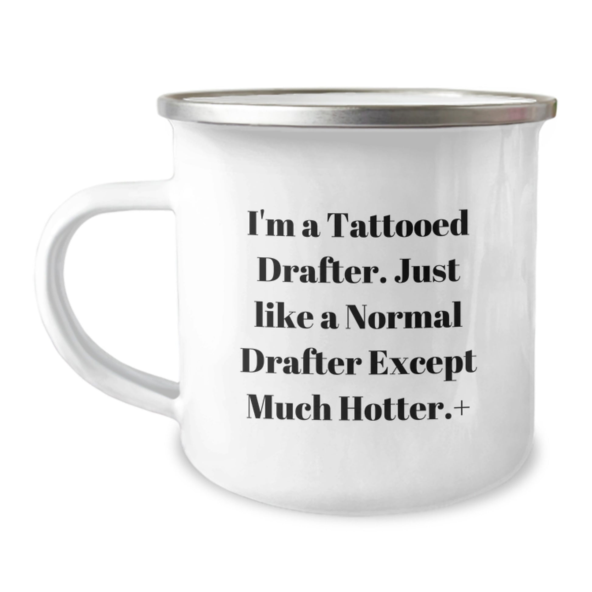 Drafter Gifts, Unique Camping Mugs for Graduation with Funny Quote, Gifts from Friends, Perfect for Women, Men, and Family - Image 1