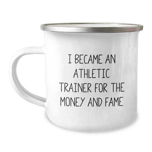 Funny Athletic Trainer Gifts for Graduation, Inspirational Camping Mug from Friends to Athletic Trainers - Image 1