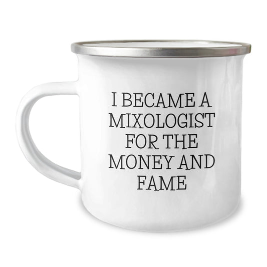 Mixologist Gifts For Him, Funny Camping Mug, Graduation Unique Gifts from Family to Friends - Image 1