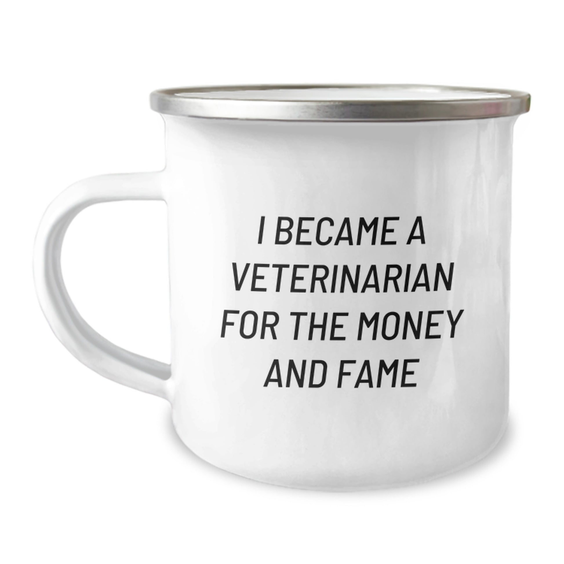 Veterinarian Humor Camping Mug Gifts from Friends for Birthday Unique Presents - Image 1