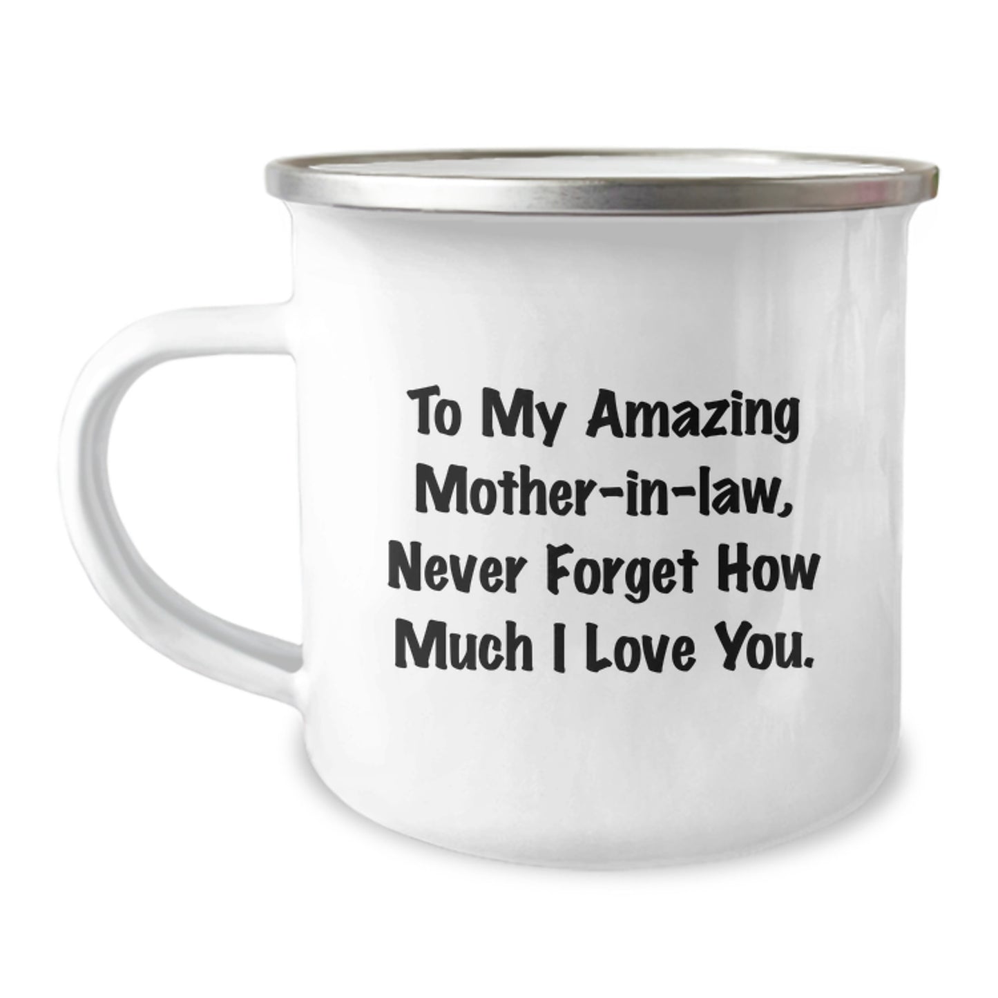 Funny Gifts for Mom-in-law, To My Amazing Mom-in-law, Unique Camping Mug for Graduation, Gifts from Men to Mom-in-law, To My Amazing Mom-in-law - Image 1