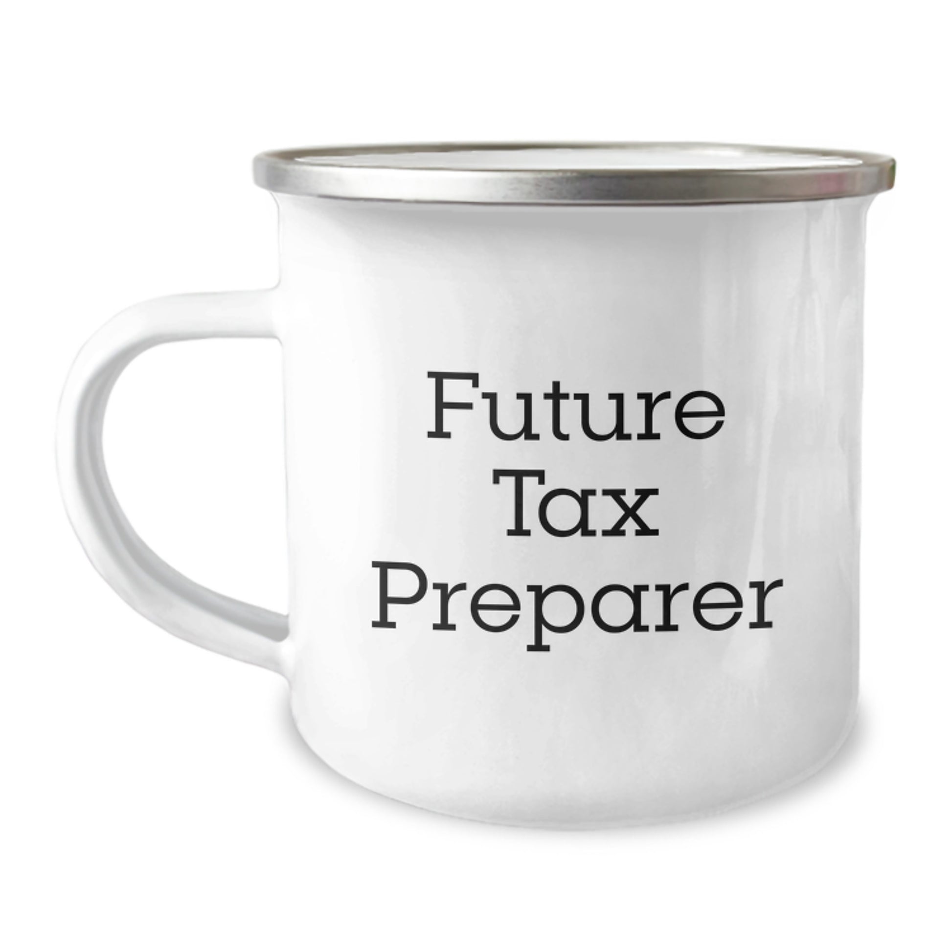 Funny Tax Preparer Gifts from Friends, Gifts for Tax Preparer, Inspirational Camping Mug,  - Image 1