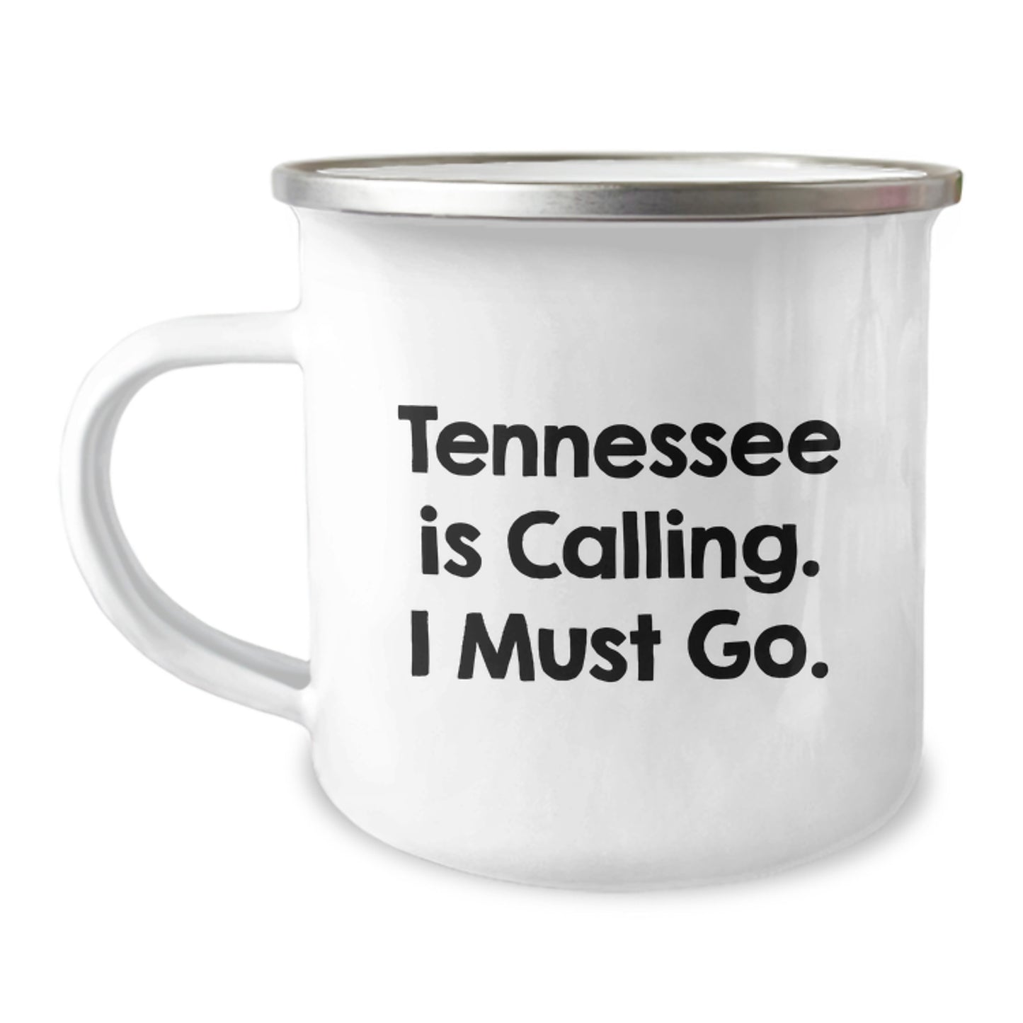 Tennessee Camping Mug Gifts from Friends - 'Tennessee Is Calling. I Must Go.' Funny Birthday Unique Gifts for Tennessee Enthusiasts - Image 1