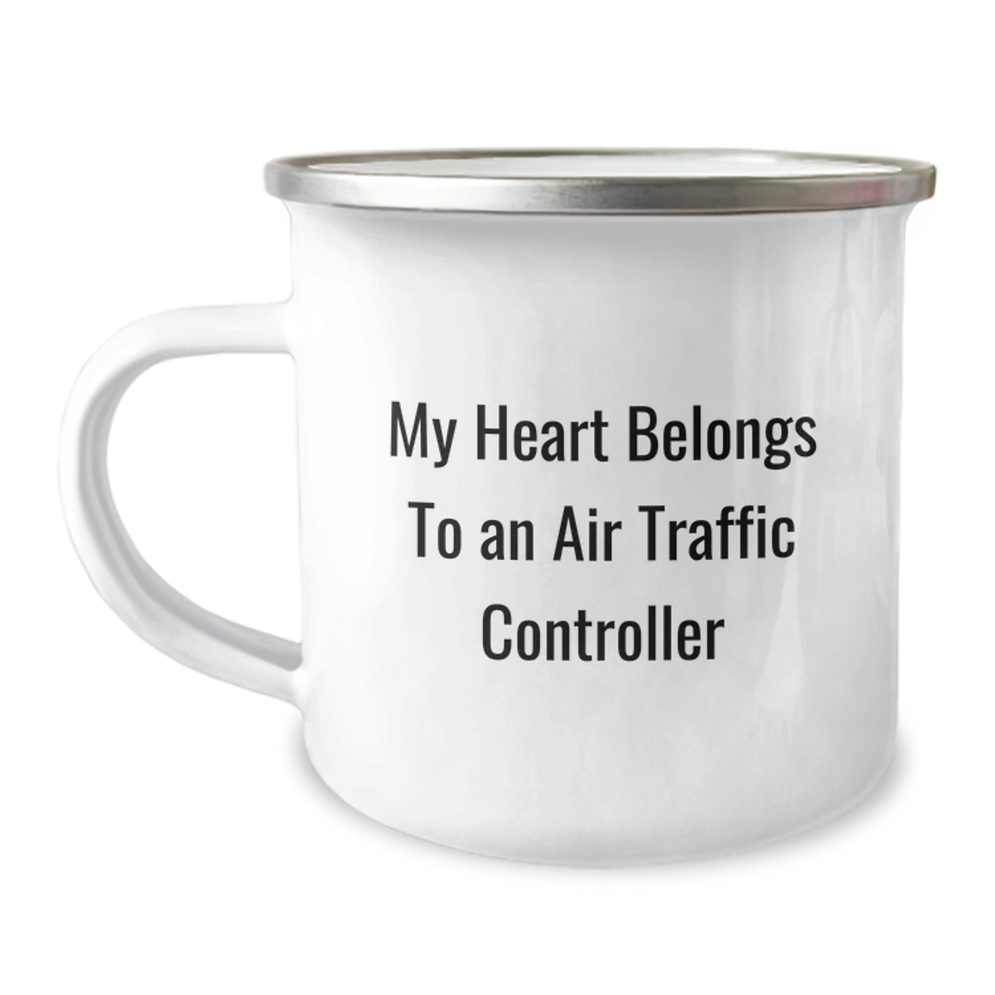Funny Air Traffic Controller Gifts from Friends - My Heart Belongs To An Air Traffic Controller Birthday Unique Gifts for Air Traffic Controller Men - Image 1