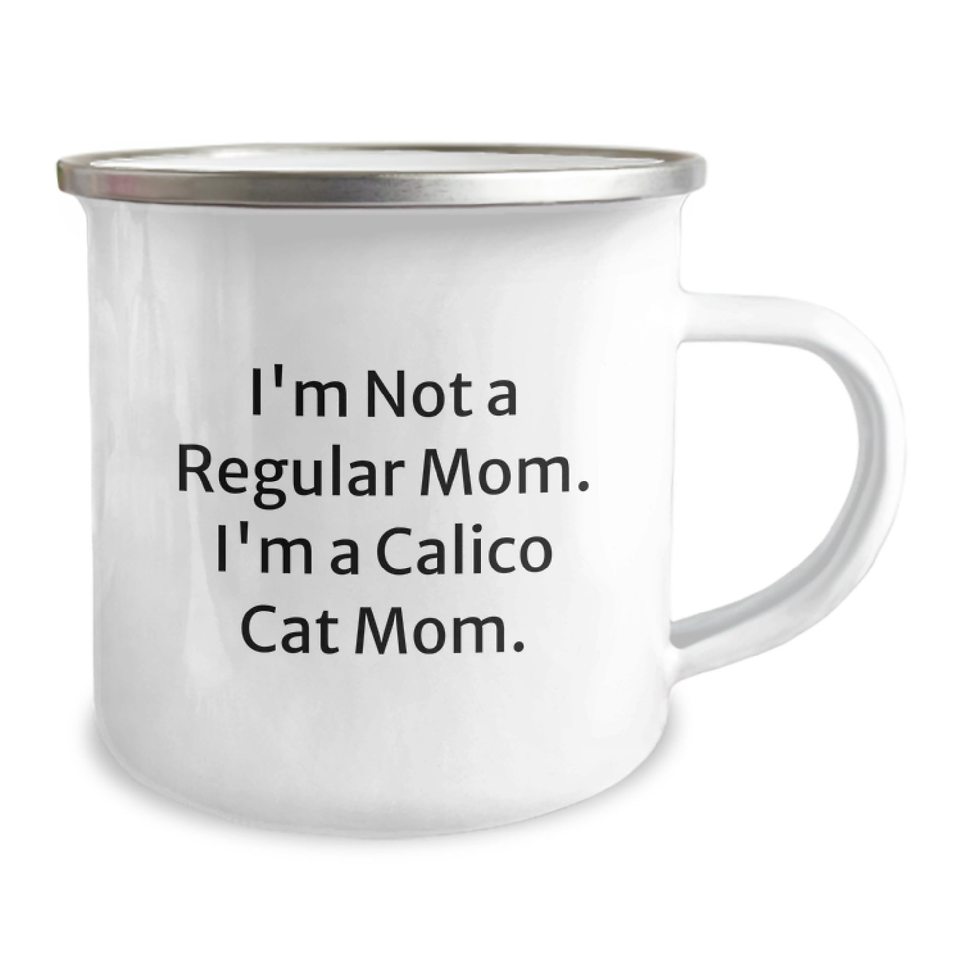 Funny Calico Cat Mom Gifts from Mom to Calico Cat Lovers - Camping Mug for Graduation Unique Gifts - Image 2