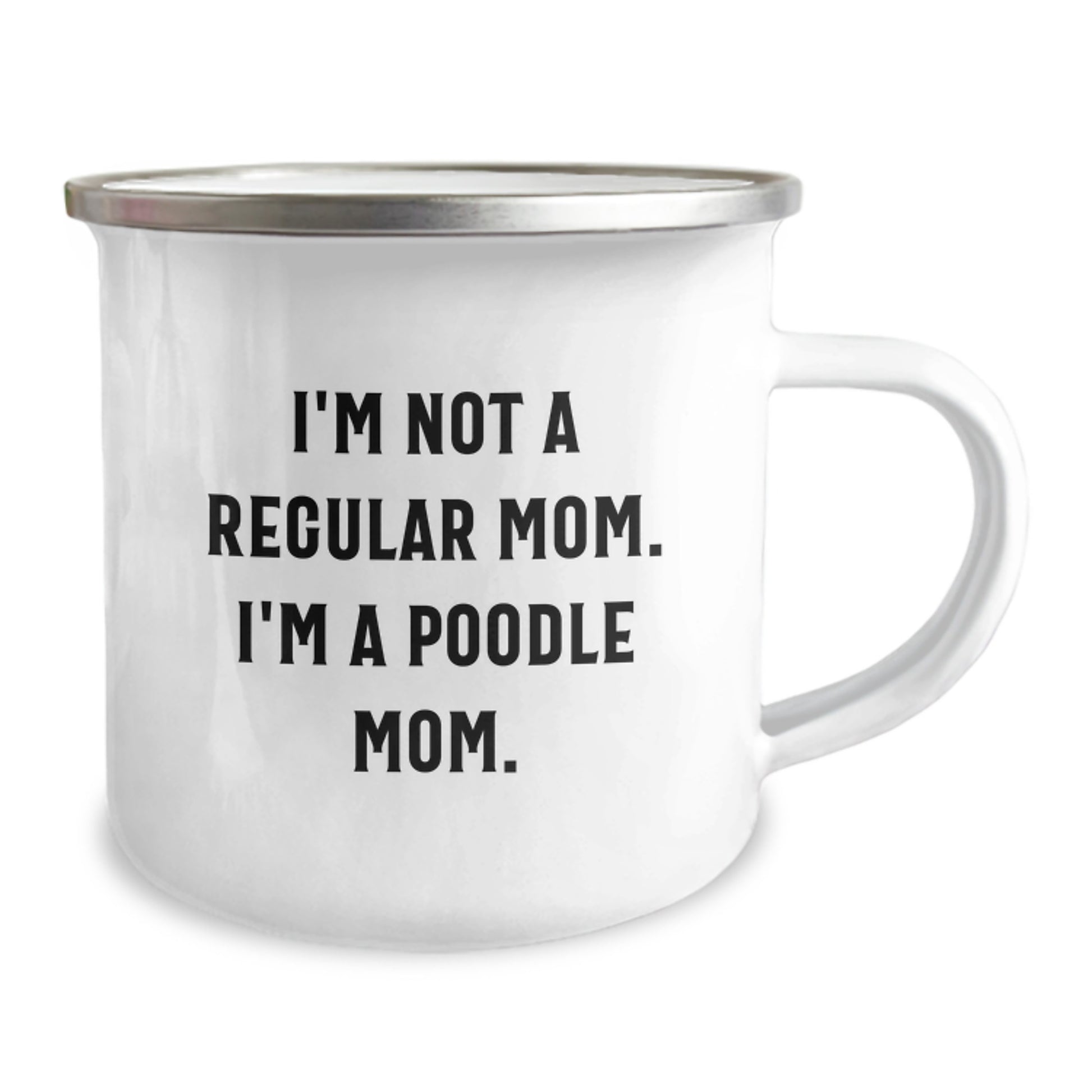 Funny Poodle Mom Gifts from Men - I'm Not A Regular Mom. I'm A Poodle Mom. Graduation Unique Gifts for Poodle Dog Lovers - Image 2