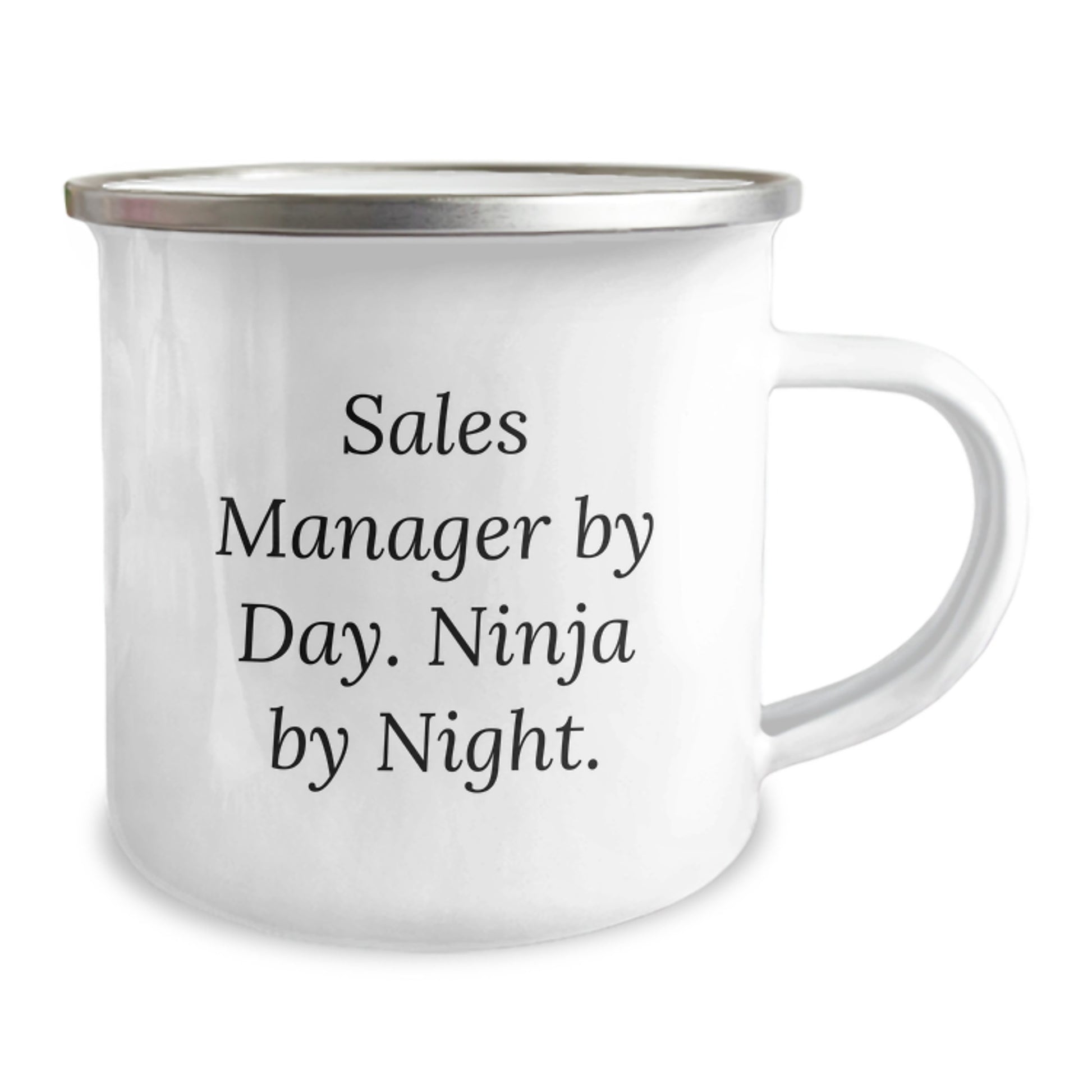 Sales Manager Gifts by Day, Ninja by Night, Funny Camping Mug for Graduation, Gifts from Friends, Gifts for Sales Manager - Image 2
