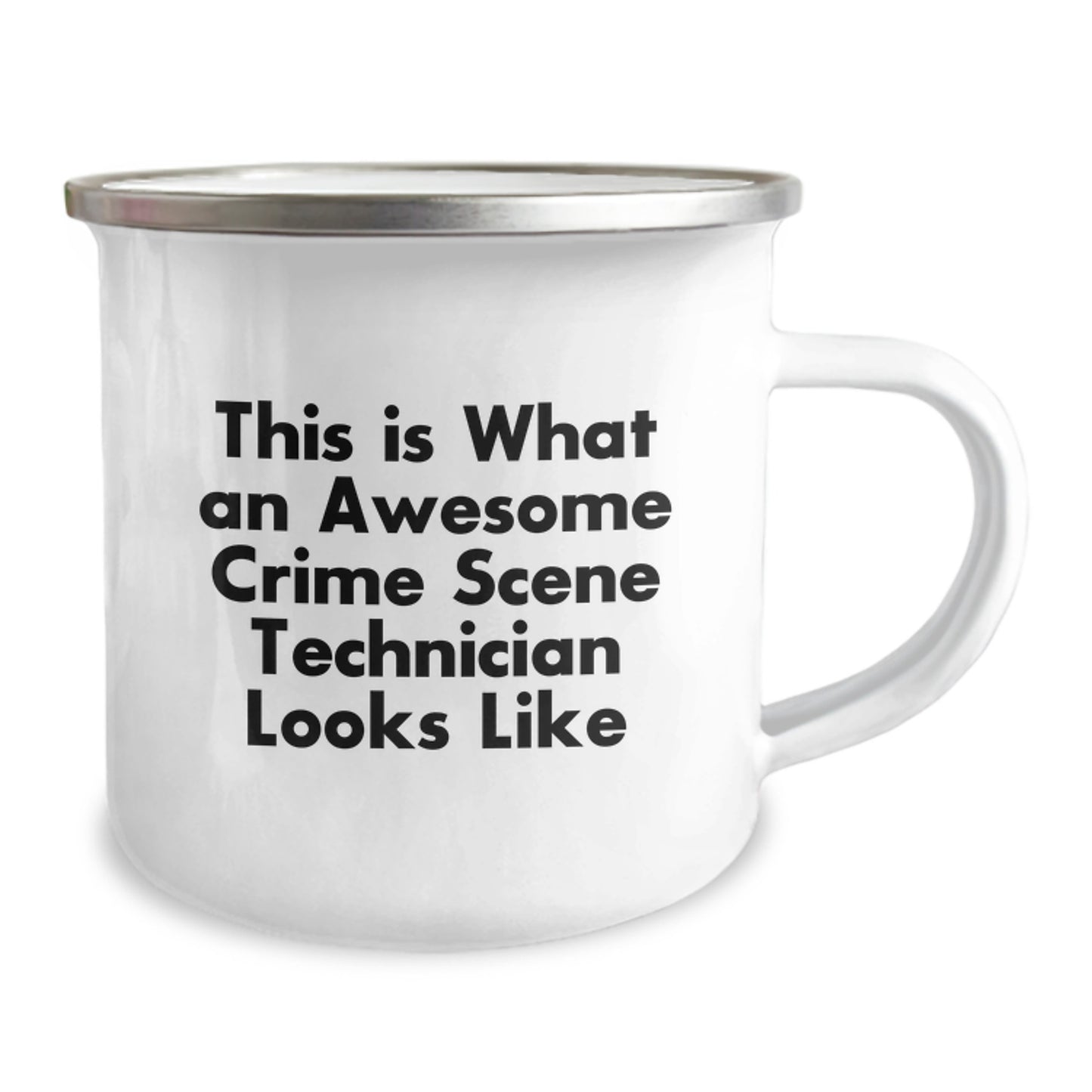 Crime Scene Technician Gifts - This Is What An Awesome Crime Scene Technician Looks Like, Funny Camping Mug for Graduation, Gifts from Friends to Crime Scene Technician - Image 2