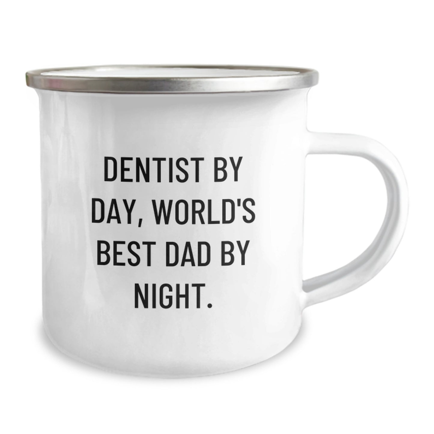 Dentist Gifts, World's Best Dad, Camping Mug, Graduation Unique Gifts from Men to Dentist - Image 2