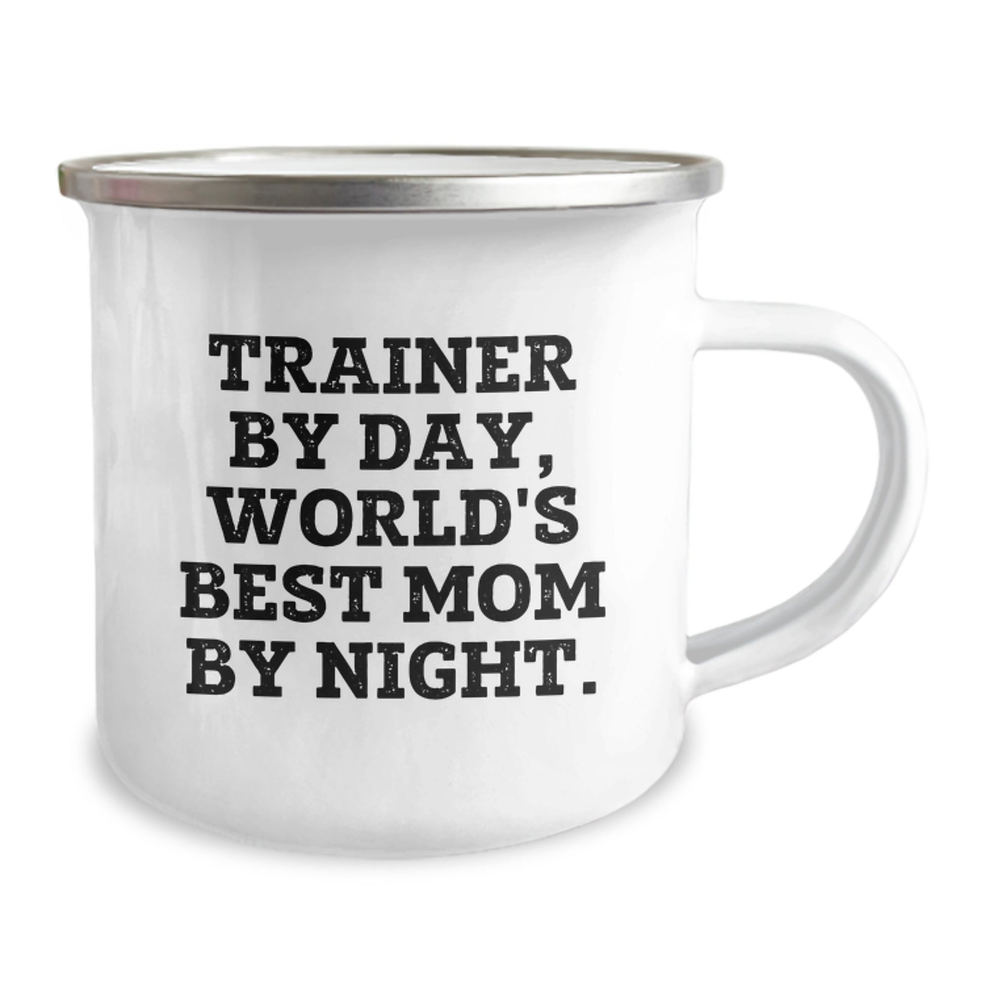 Trainer Gifts for Men from Friends, Funny Mom Trainer By Day, Camping Mug for Graduation - Image 2