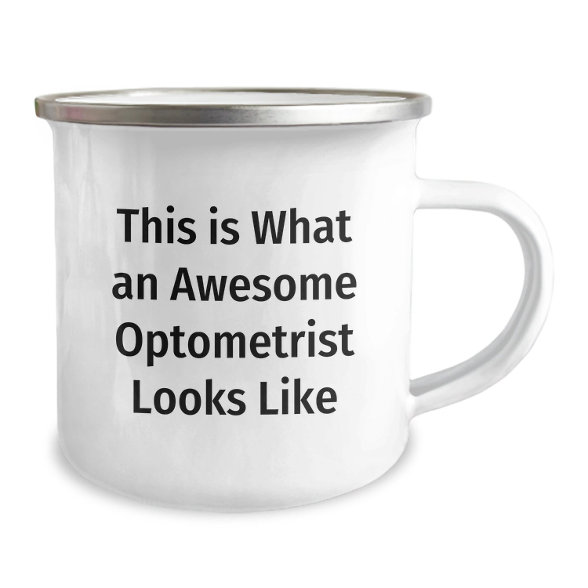 Funny Optometrist Gifts for Birthday - Camping Mug, 'This Is What An Awesome Optometrist Looks Like', Gifts from Friends for Optometrist - Image 2