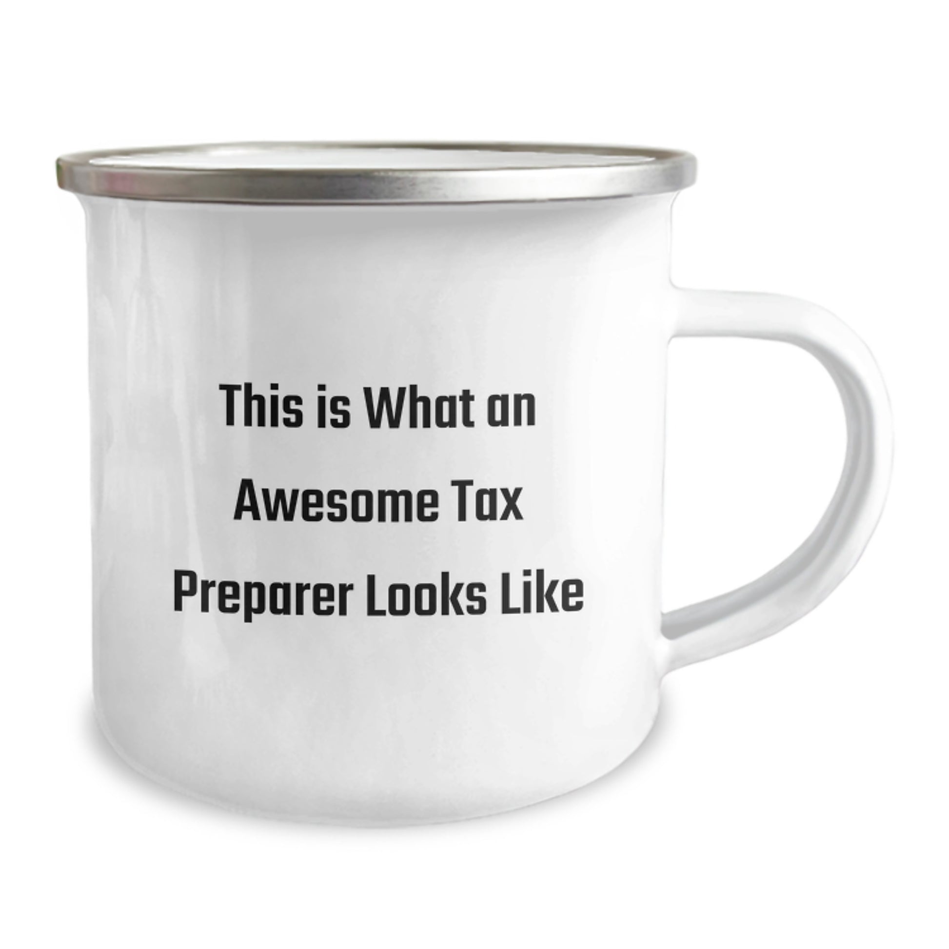 Tax Preparer Gifts: Funny Quote Camping Mug for Birthday, Gifts from Family, Friends, or Coworkers to Tax Preparer, Awesome Tax Preparer Looks Like - Image 2