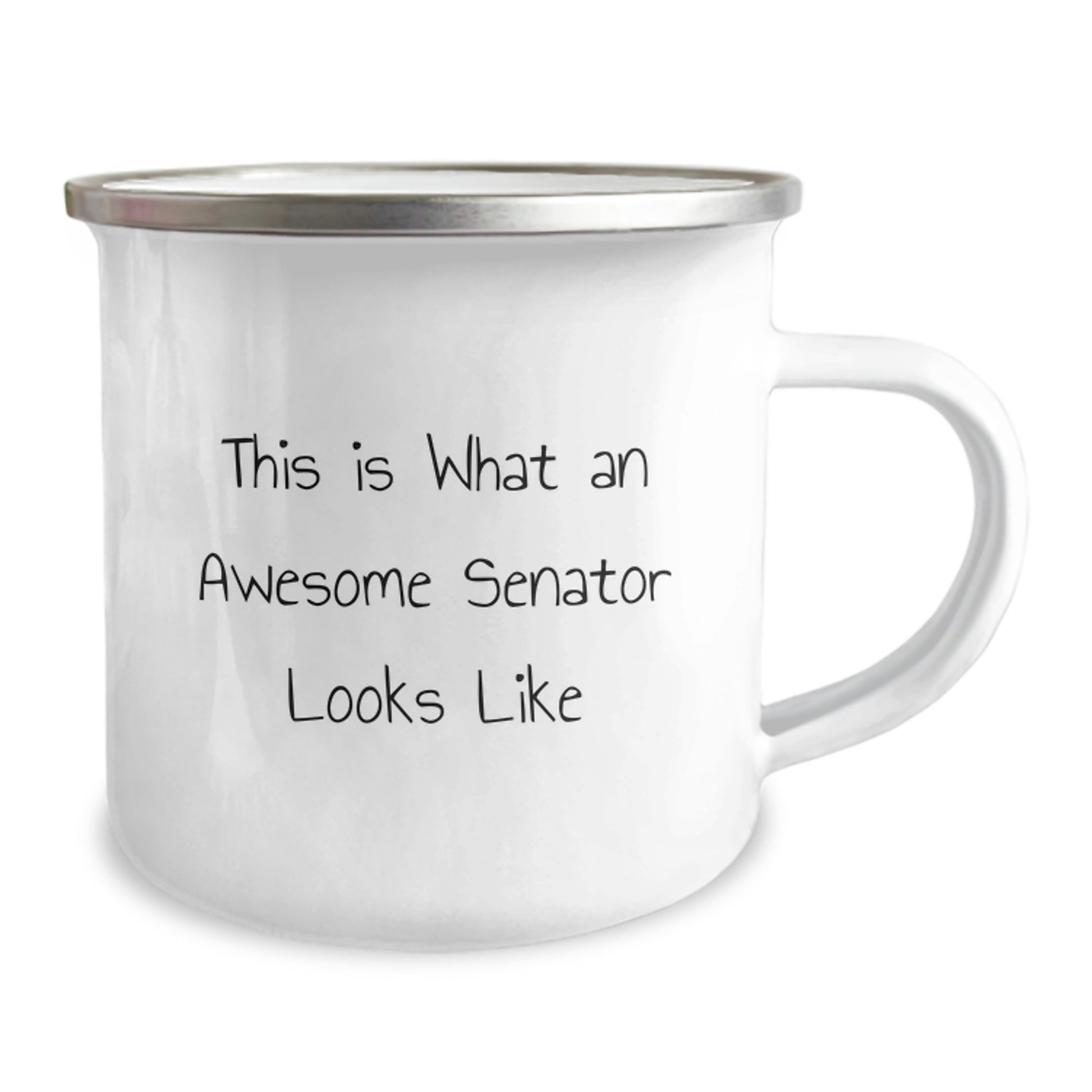 Funny Senator Gifts from Friends, Awesome Camping Mug for Senator's Birthday, This Is What An Awesome Senator Looks Like - Image 2
